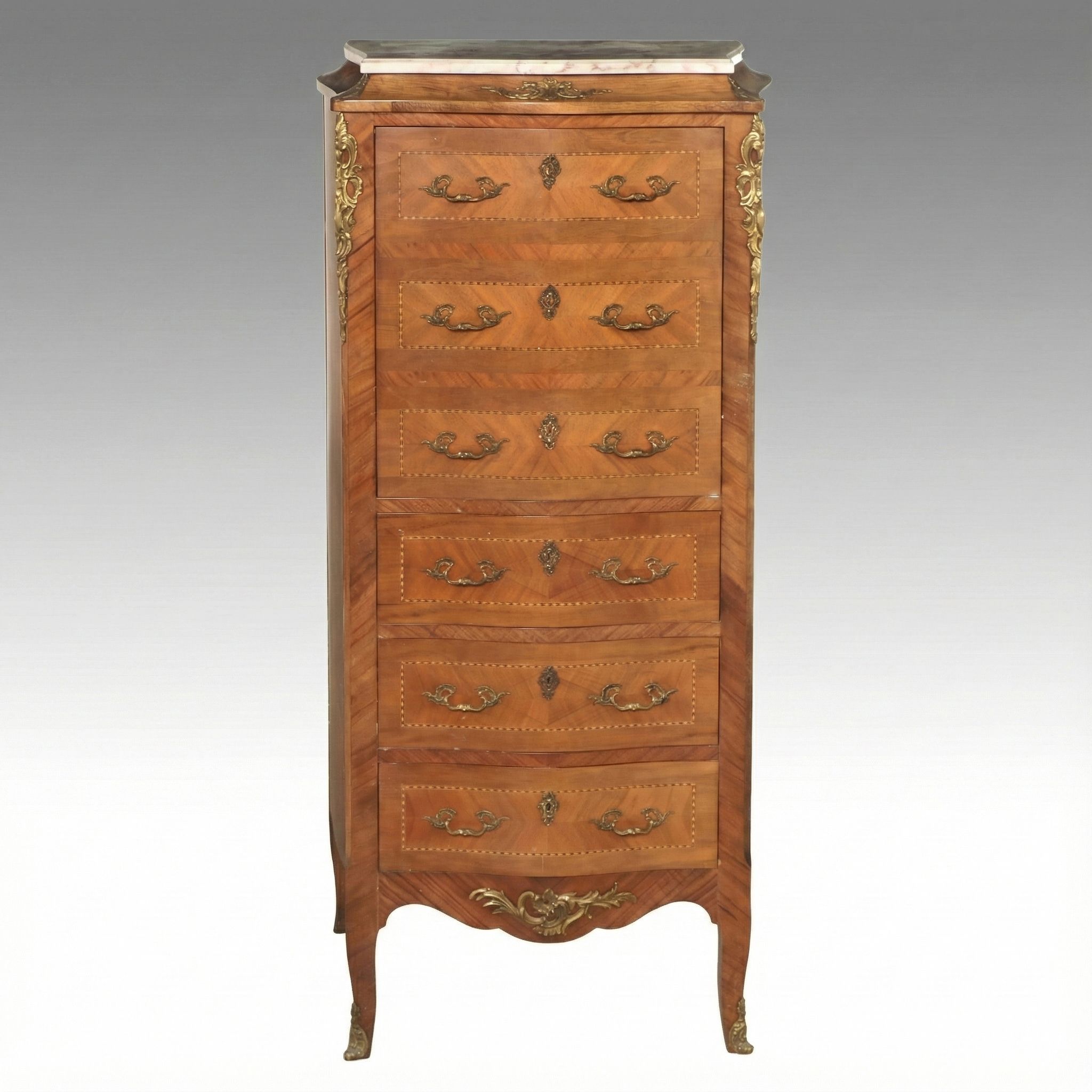 Louis XV Style Secrétaire à Abattant, Early to Mid-20th Century