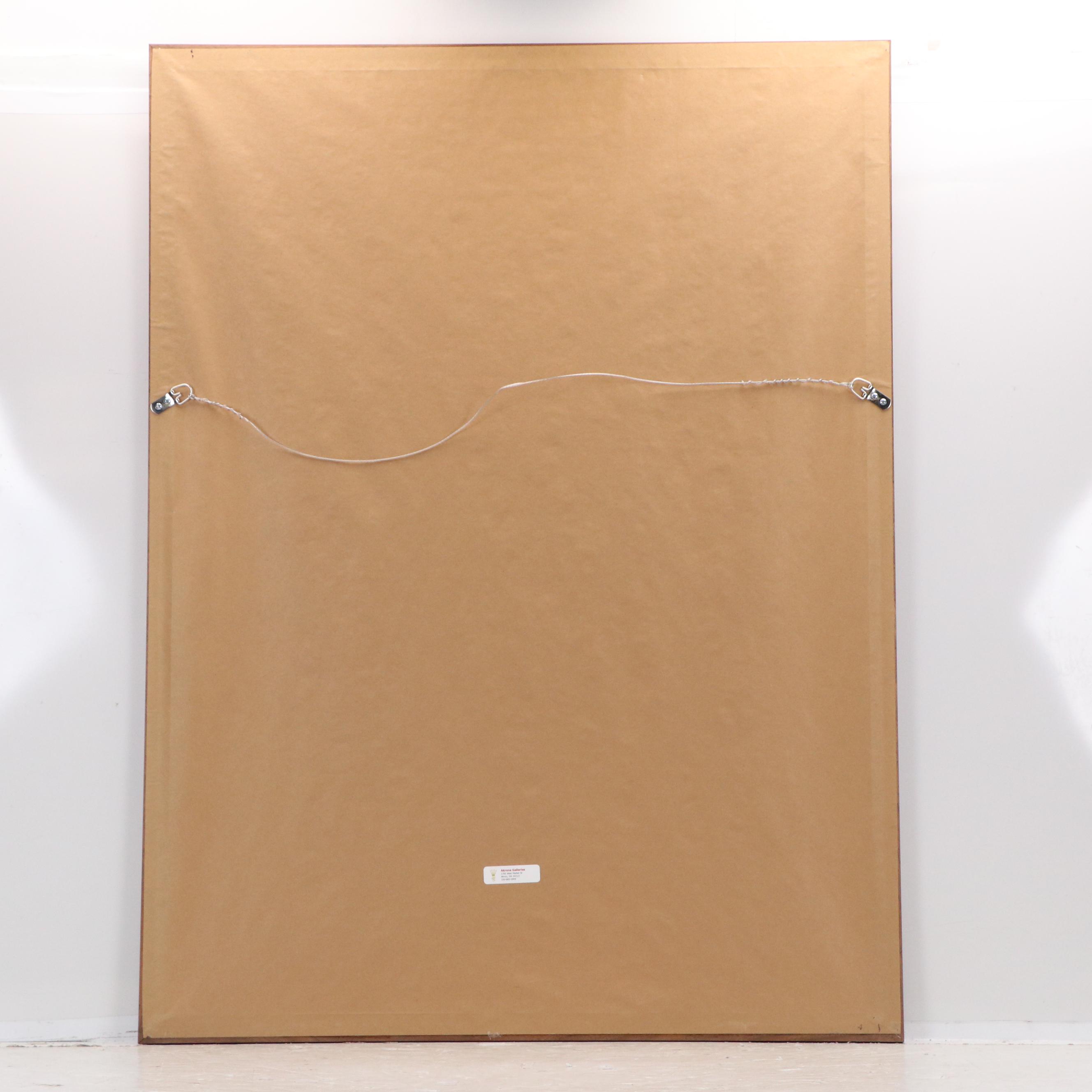 Morel De Tanguy Paris-Lyon-Méditerranée Railway Travel Poster "Menton"