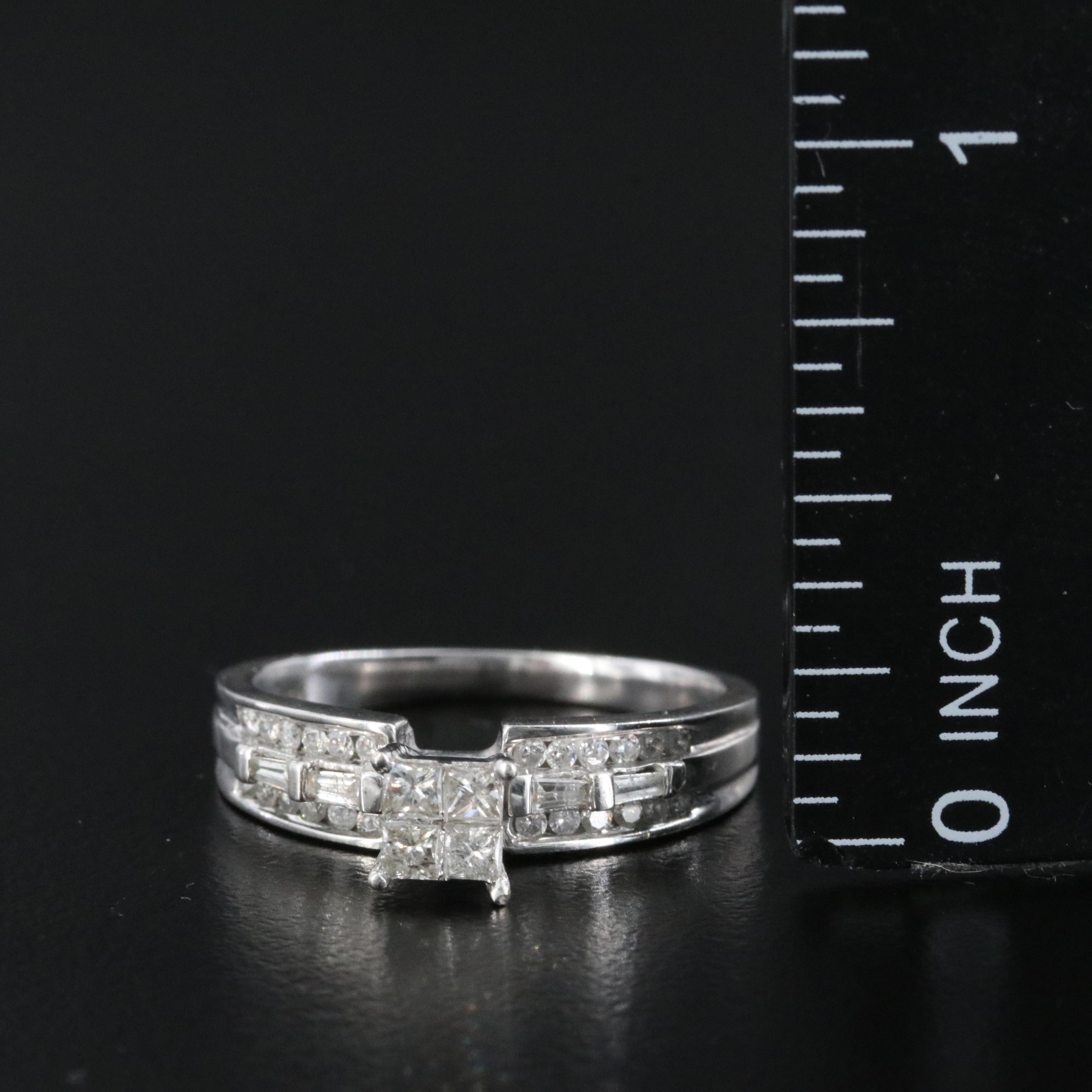 14K 0.75 CTW Diamond Ring Set
