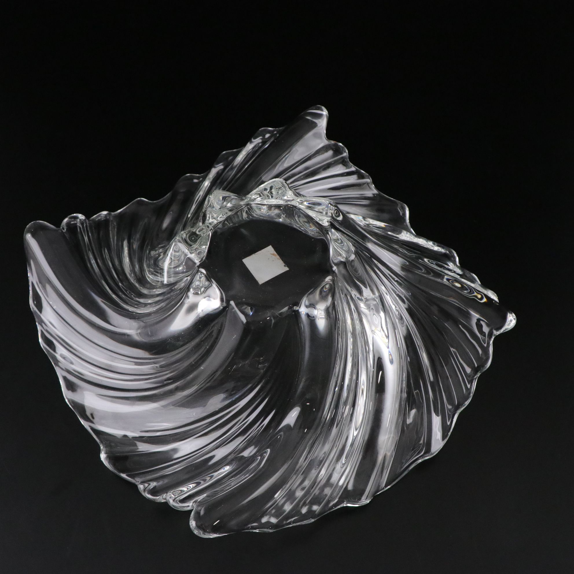 Waterford Crystal Quartz Desk Clock, Mikasa Swirl Crystal Bowl & More