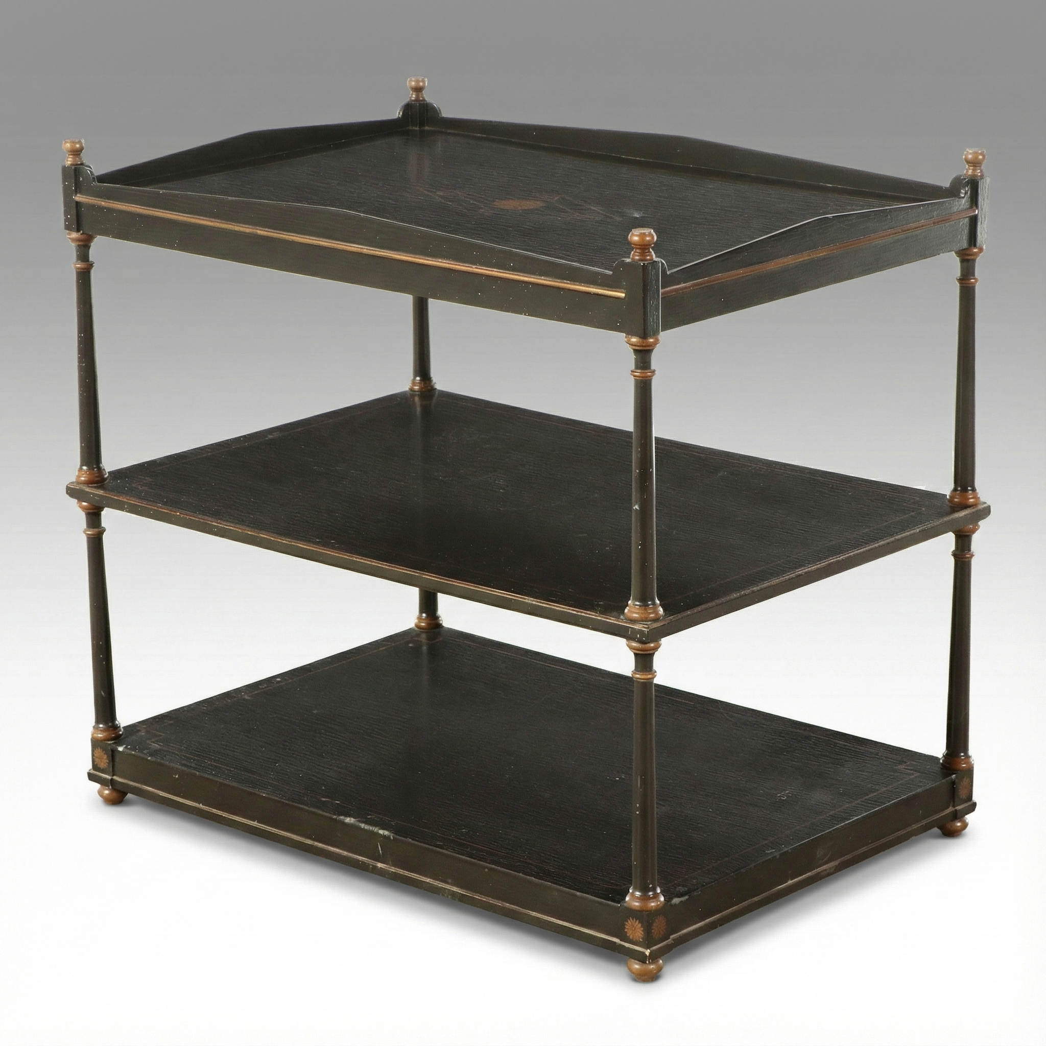 Brunschwig & Fils Three-Tiered Side Table