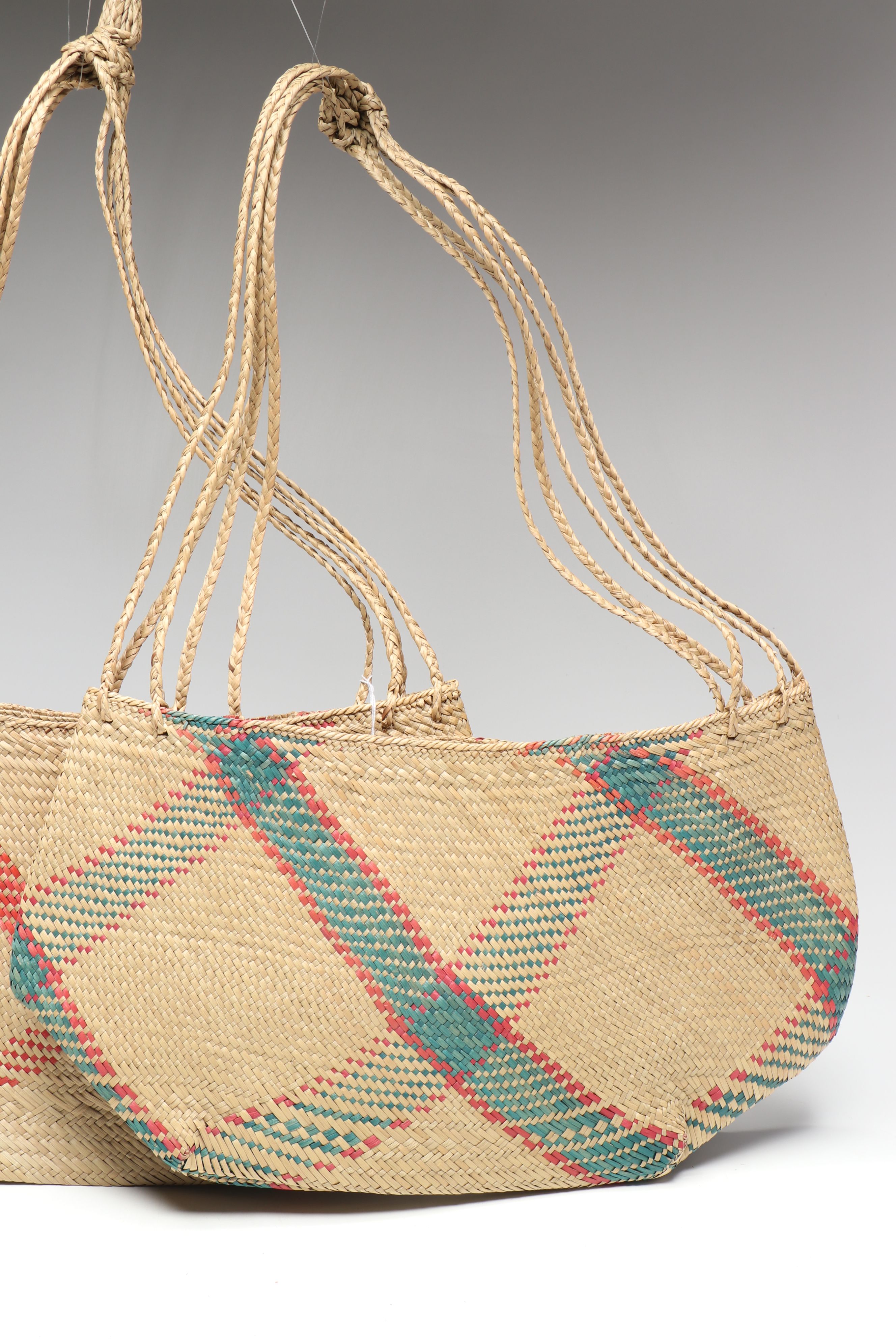 Indonesian Minangkabau Peoples Handwoven Bags
