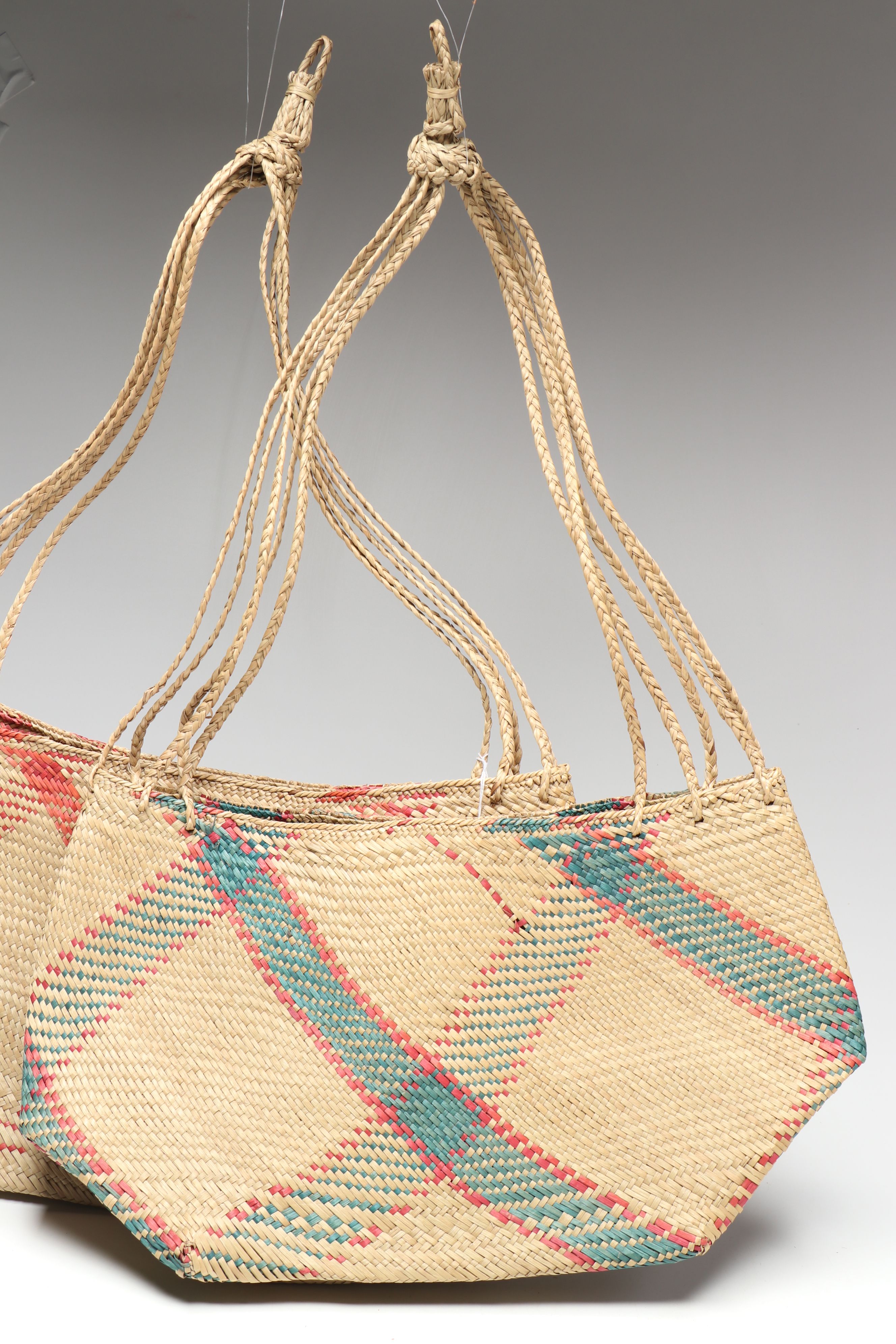 Indonesian Minangkabau Peoples Handwoven Bags