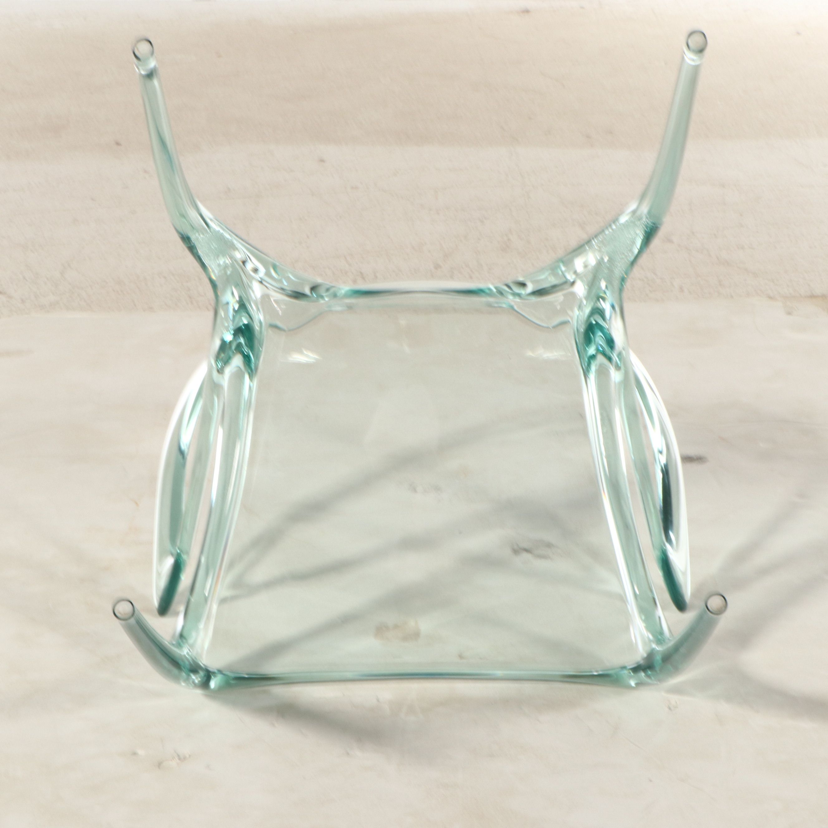 Song Wen Zhong for Roche Bobois "Ava" Modernist Style Acrylic Armchair