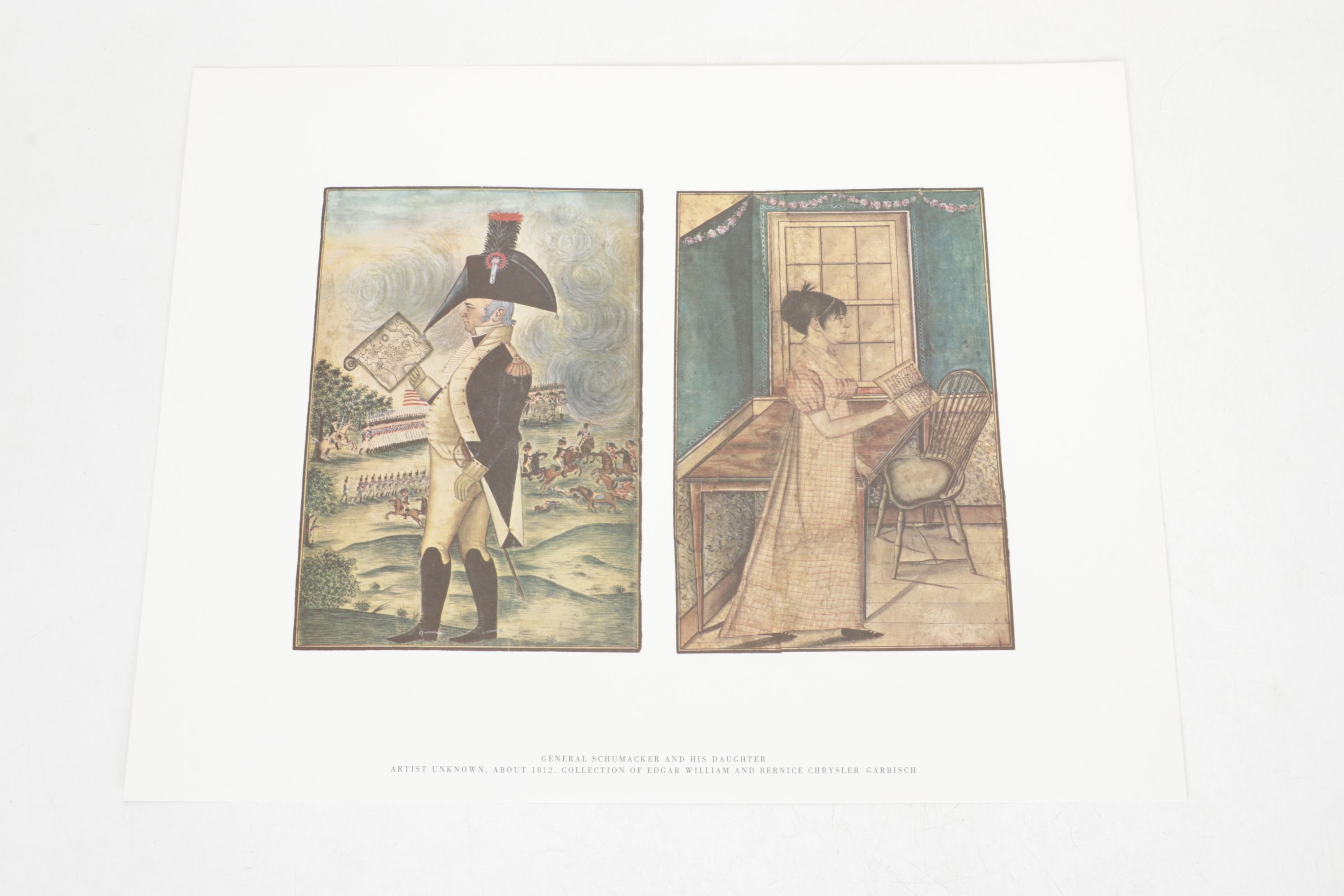 Portfolio of Offset Lithographs "American Primitive Watercolors", 1964