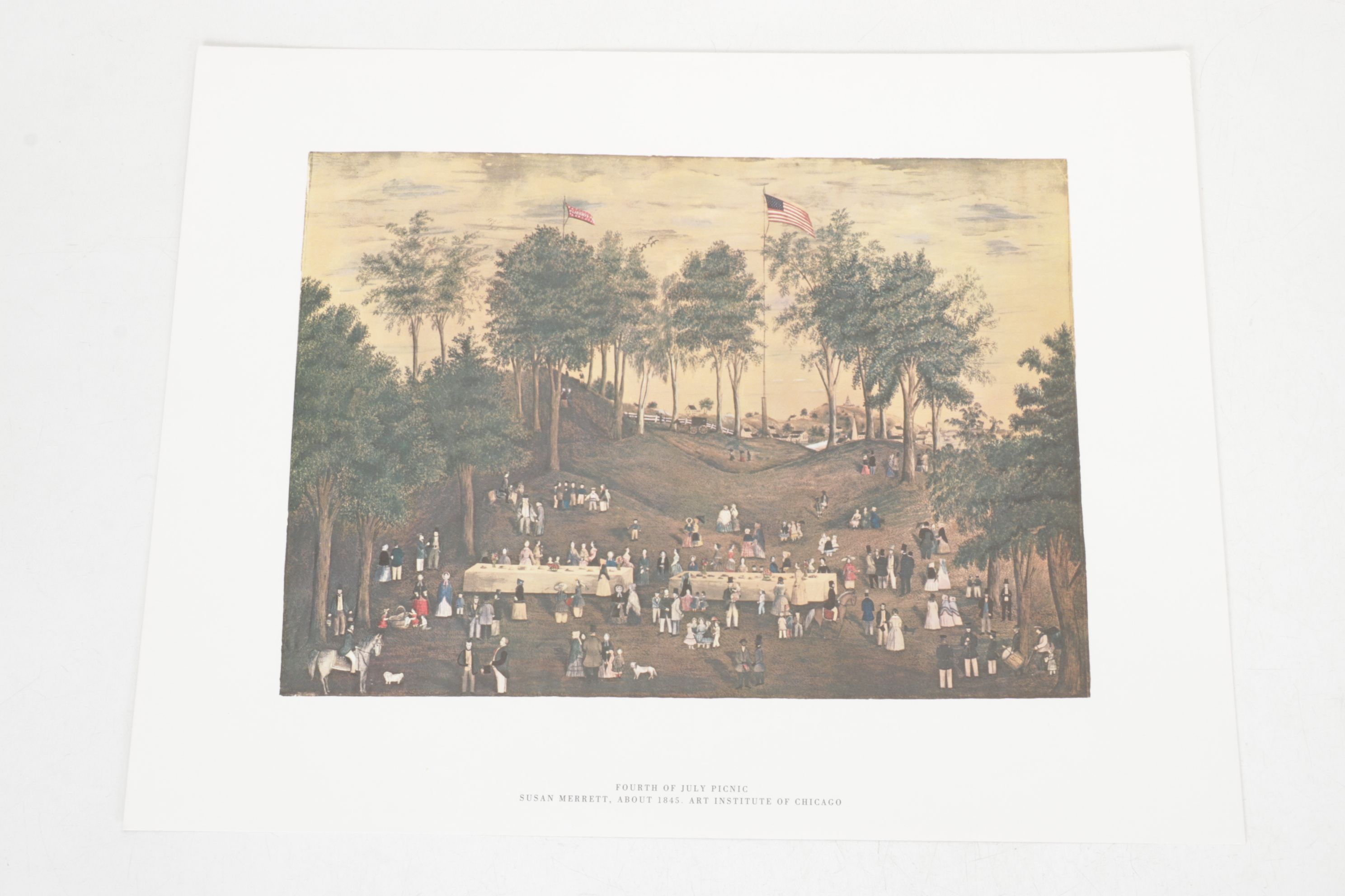 Portfolio of Offset Lithographs "American Primitive Watercolors", 1964