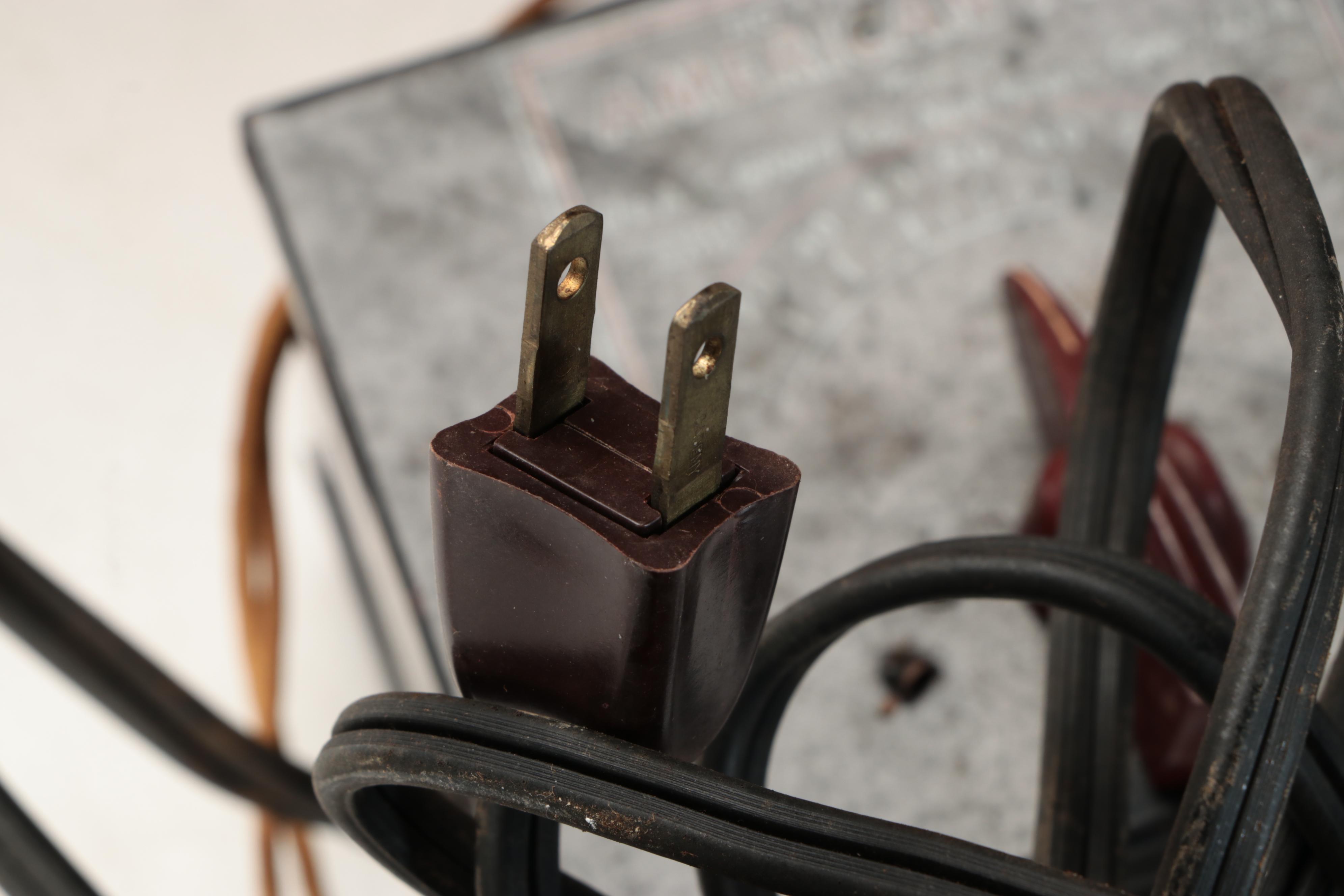 American Flyer Locomotive with Train Cars, Buildings and Accessories