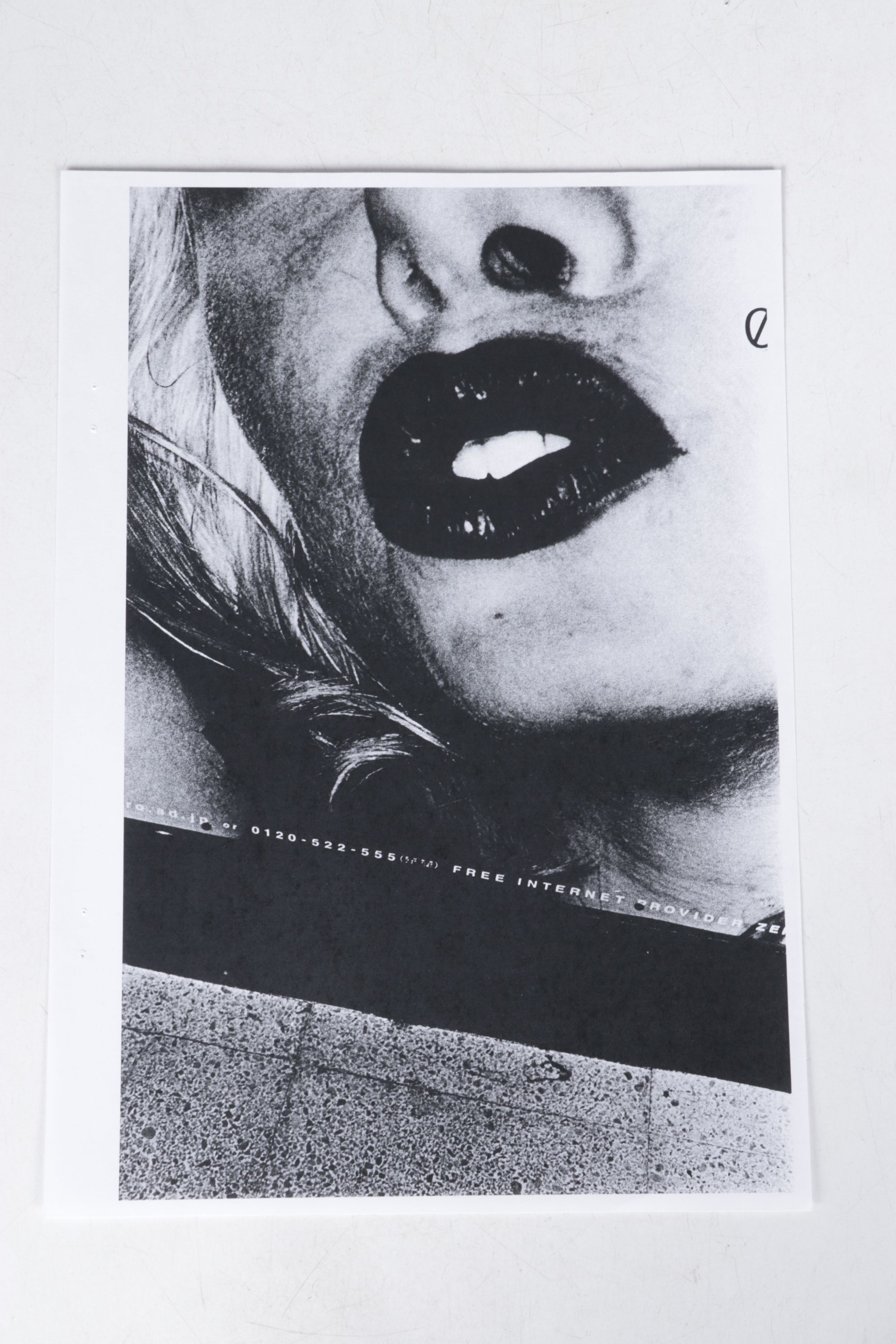 Daido Moriyama "Lips! Lips! Lips!" Photograph Booklet