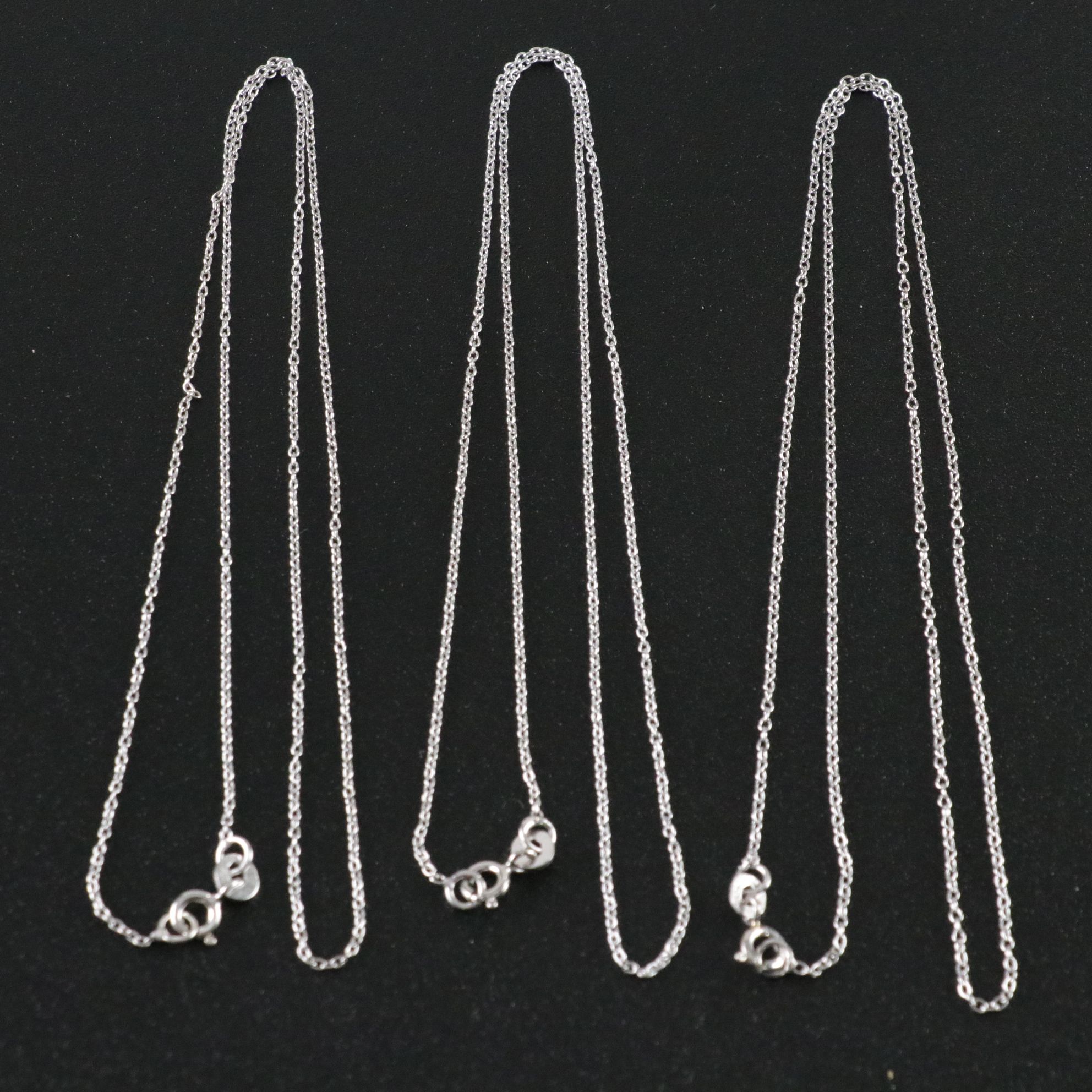 14 Assorted Sterling Silver Rings, Necklaces and Earrings