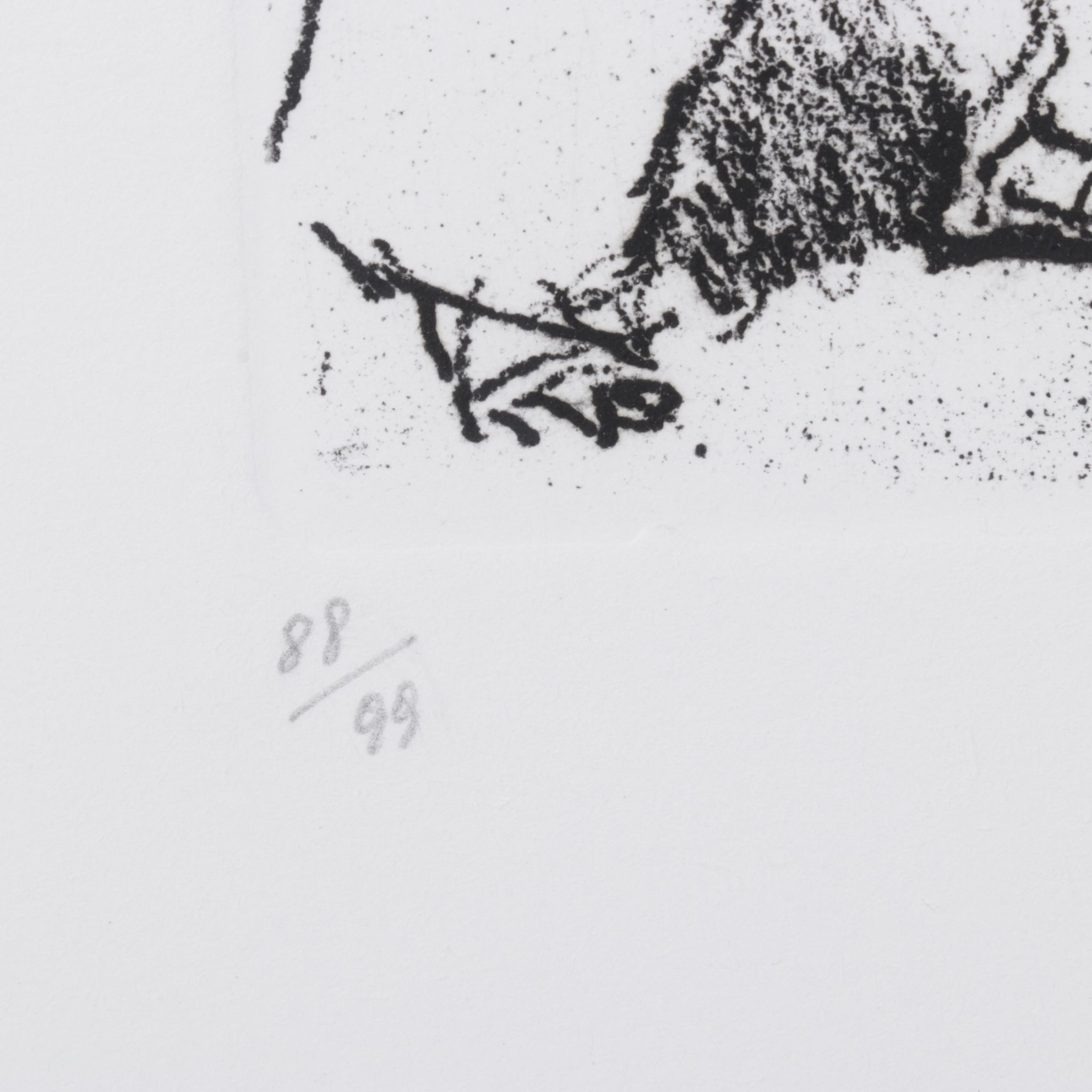 Walter Piacesi Etching "Jesus Condemned to Death on the Cross", 1974