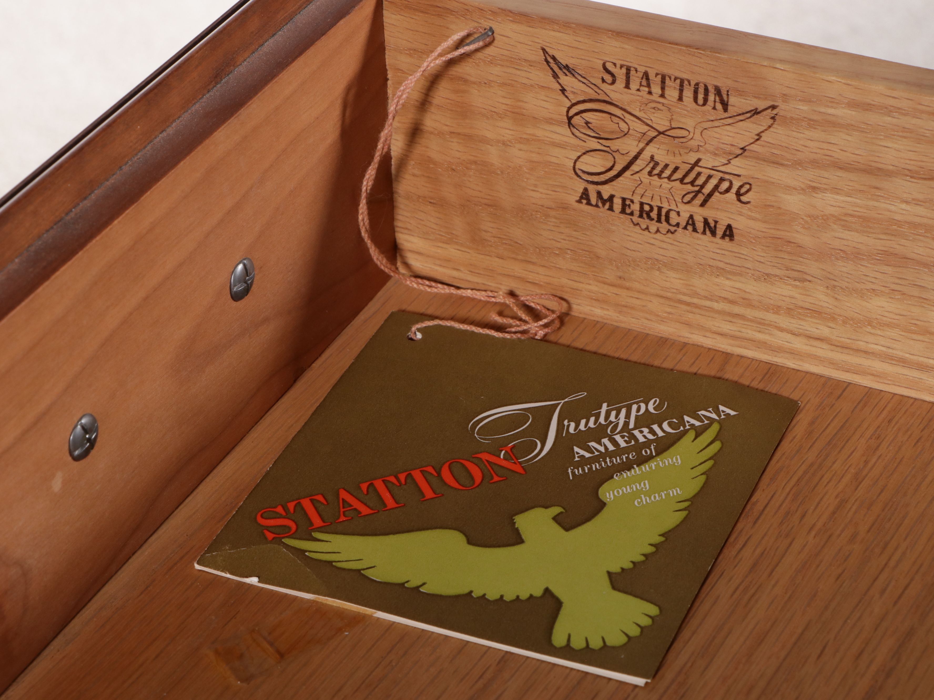 Queen Anne Style Cherry Finish Low Boy