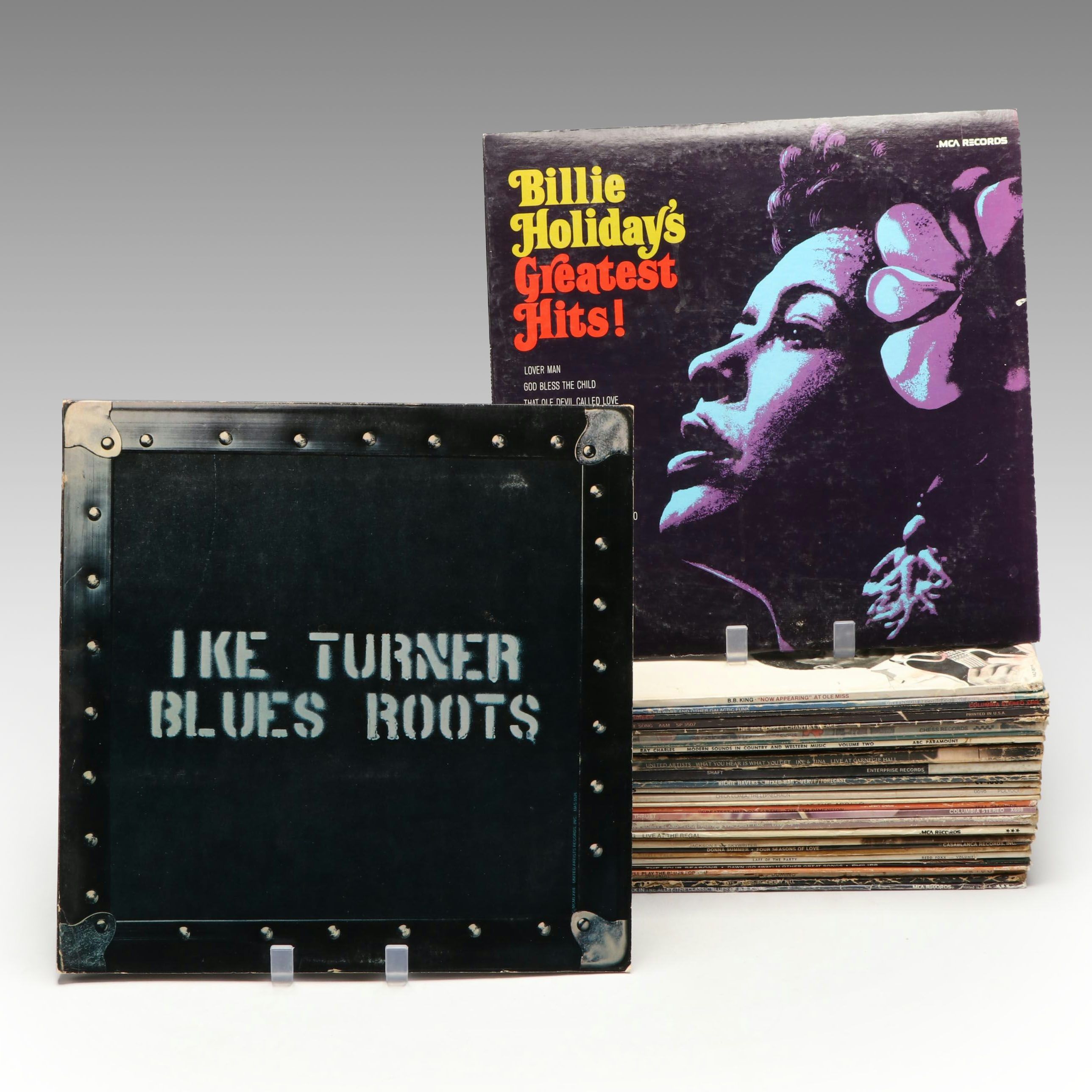 Billie Holiday, Ike Turner, B.B. King and More Jazz and Blues Vinyl Records