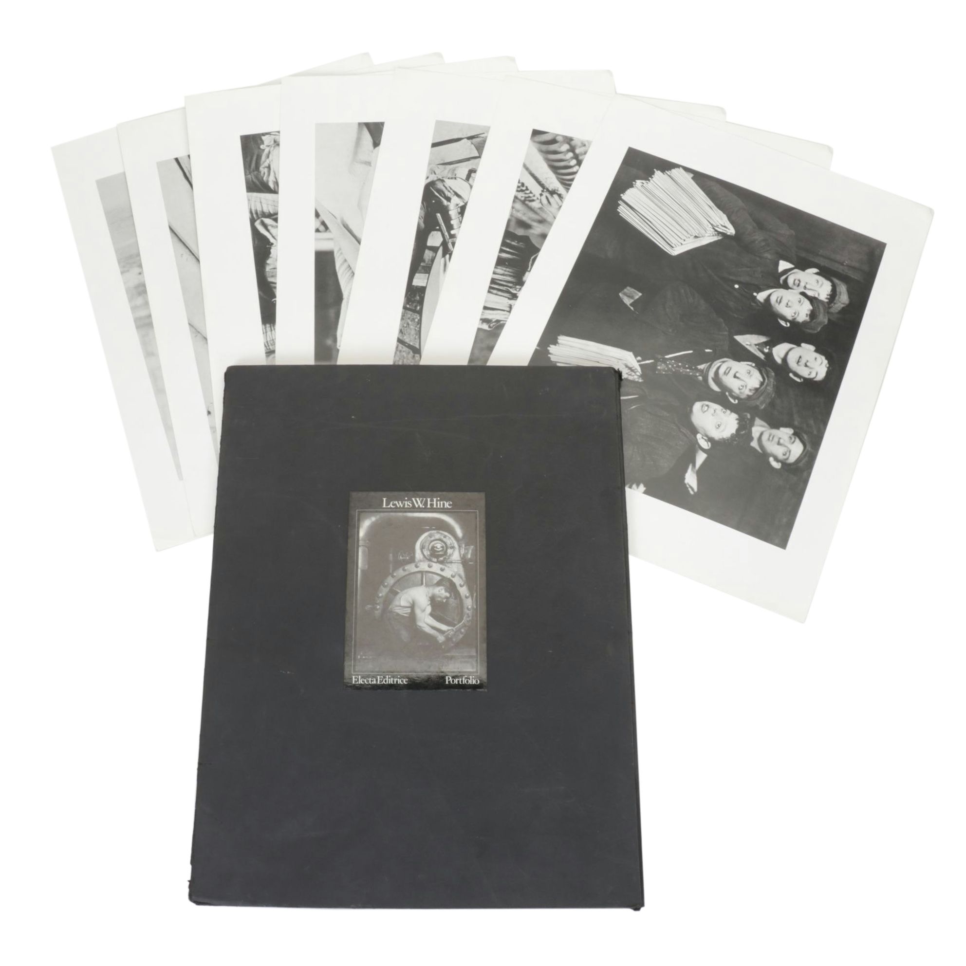 Lewis W. Hine Rotogravure Photograph Portfolio "Electra Editrice" , 1979