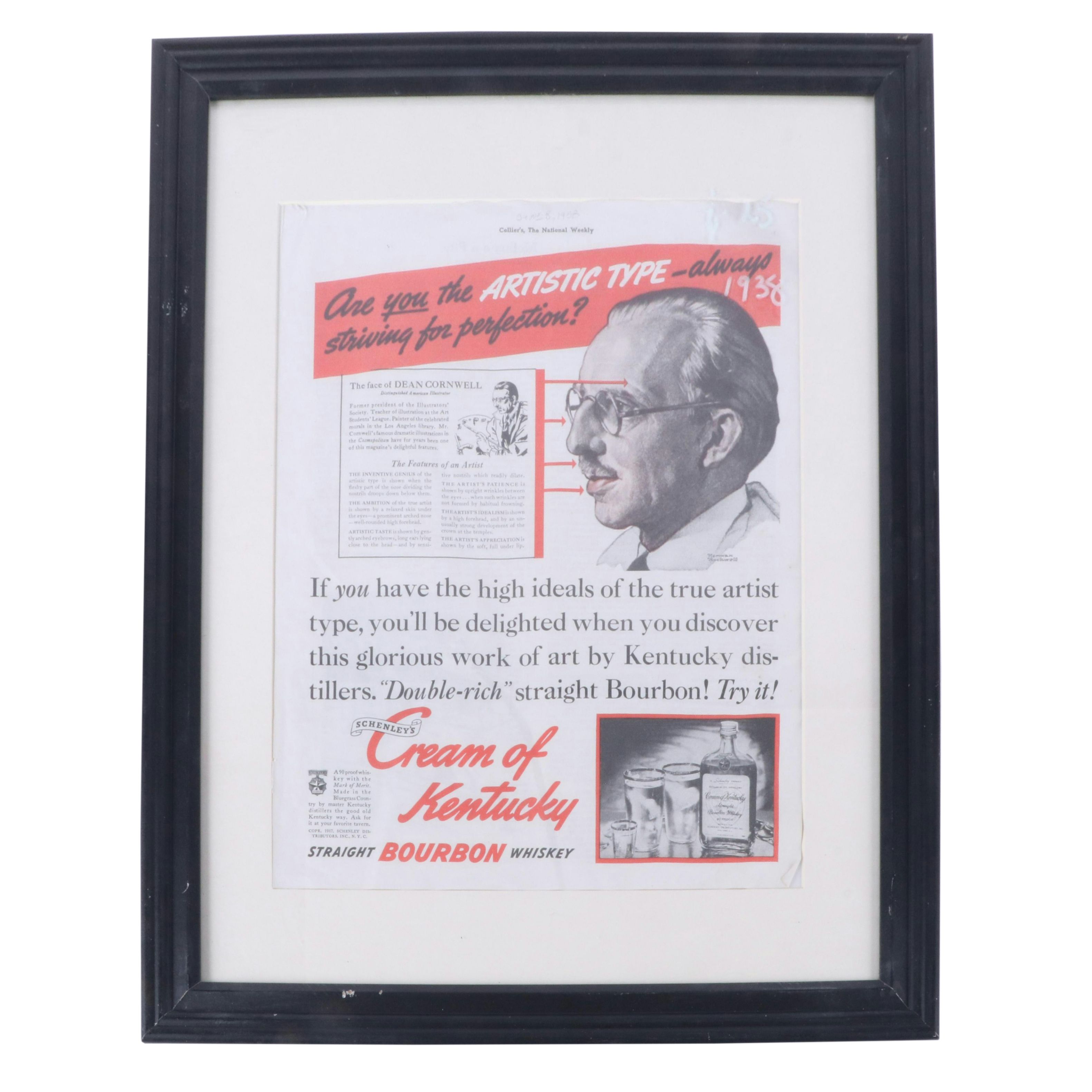 Framed Vintage Advertising, Rat Pack Photo and More