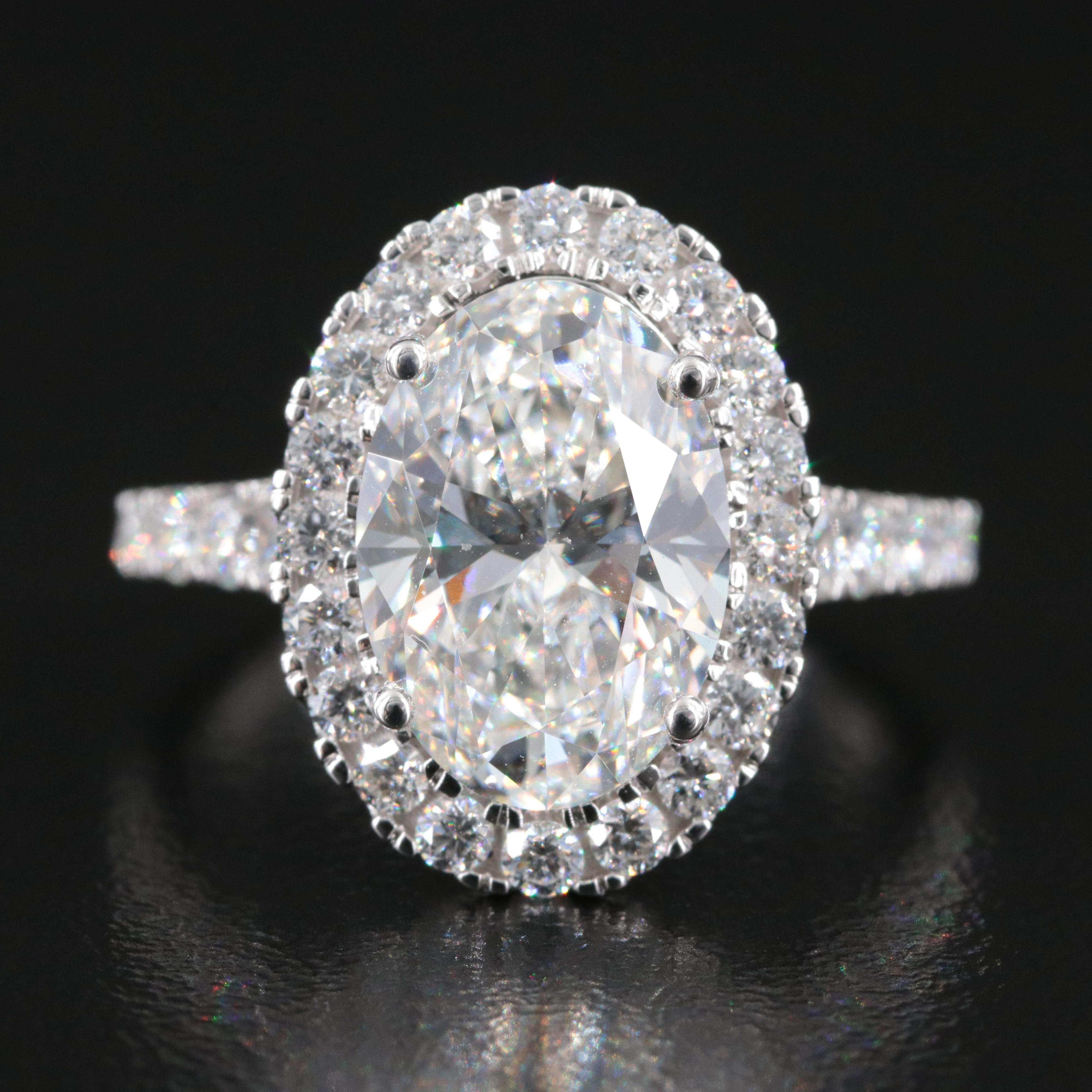 14K 4.85 CTW Lab Grown Diamond Ring