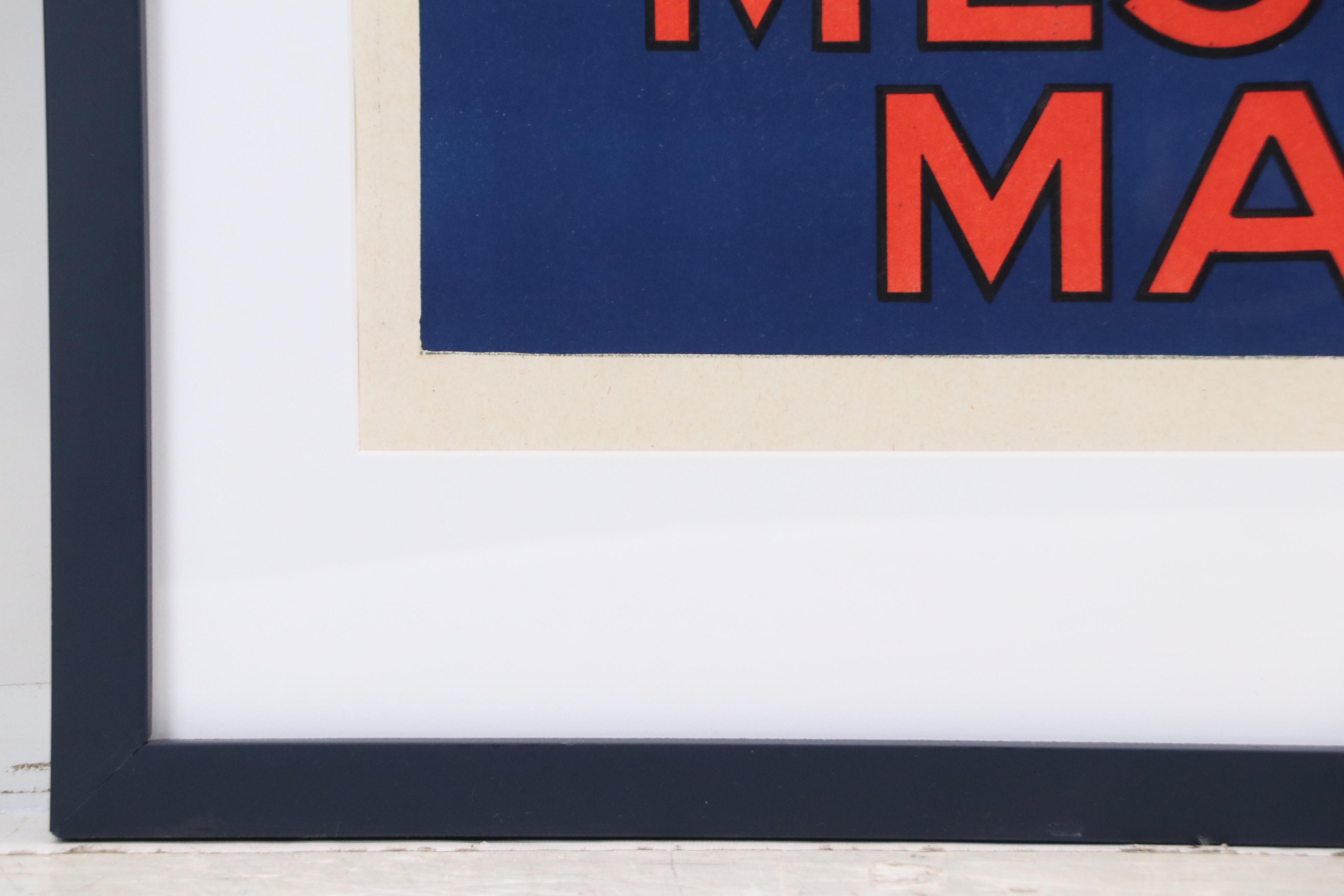 Sandy Hook Travel Poster "En Méditerranée par les Messageries Maritimes," C.1925