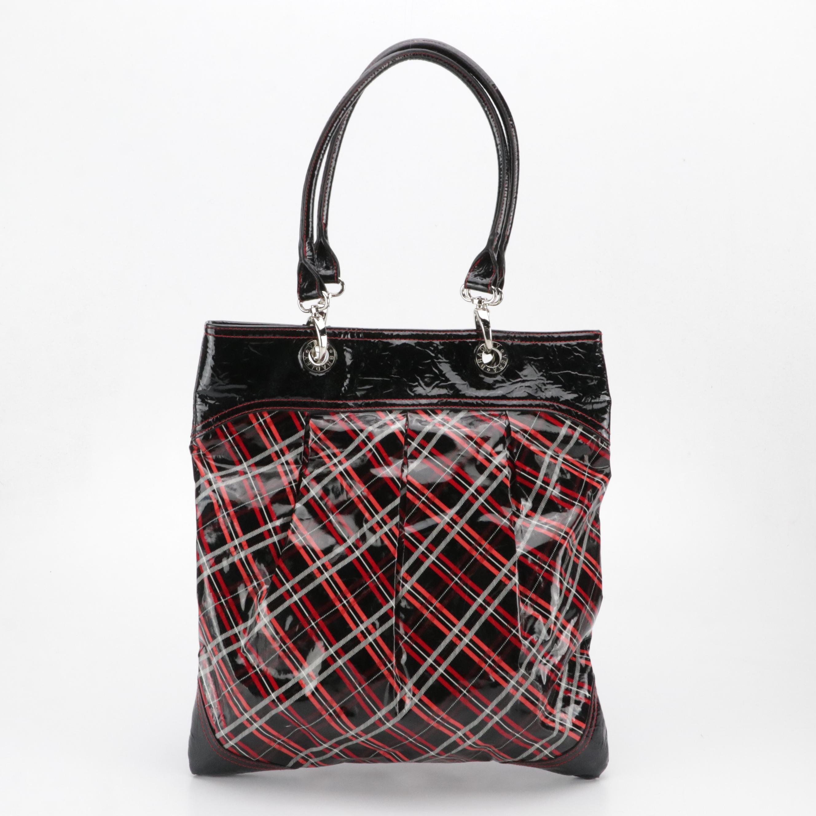 Vera Bradley Frill Collection Shoulder Tote, Two-Way Duffel, and Pencil Case