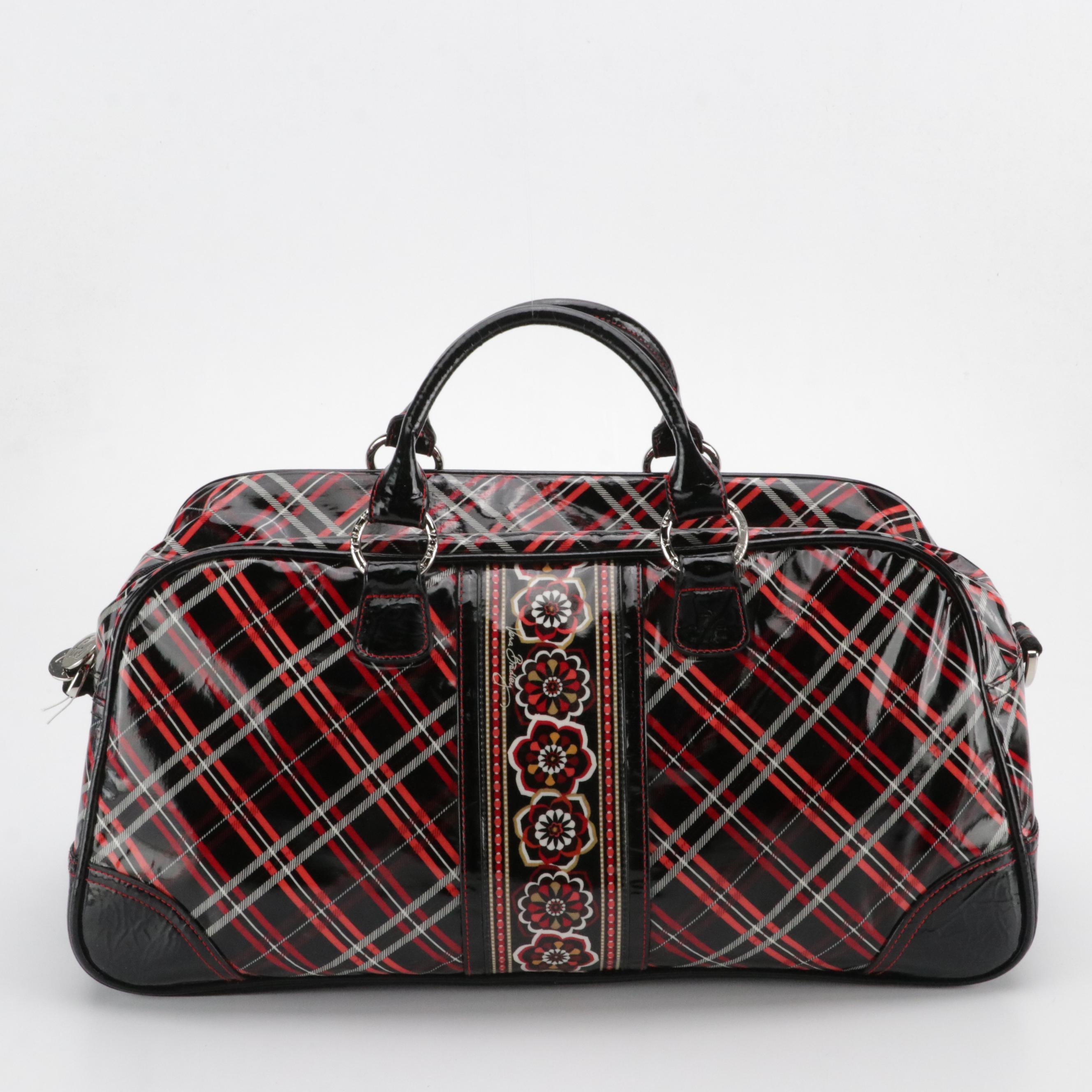 Vera Bradley Frill Collection Shoulder Tote, Two-Way Duffel, and Pencil Case