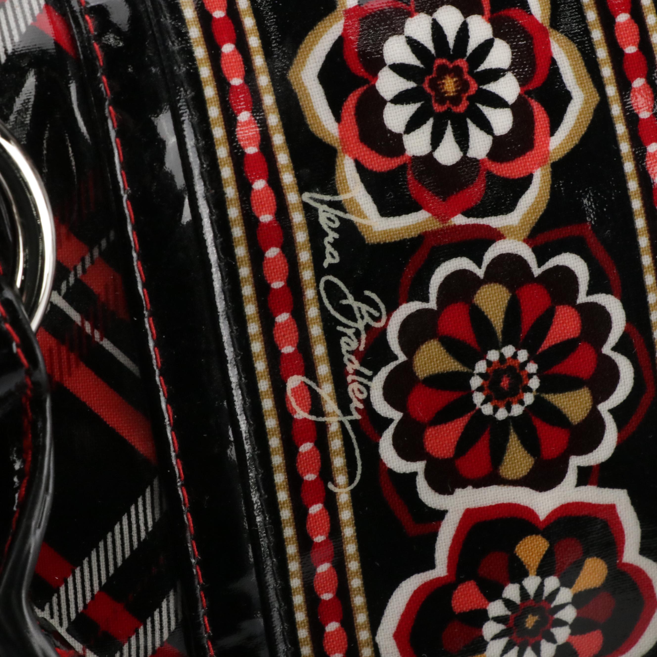 Vera Bradley Frill Collection Shoulder Tote, Two-Way Duffel, and Pencil Case