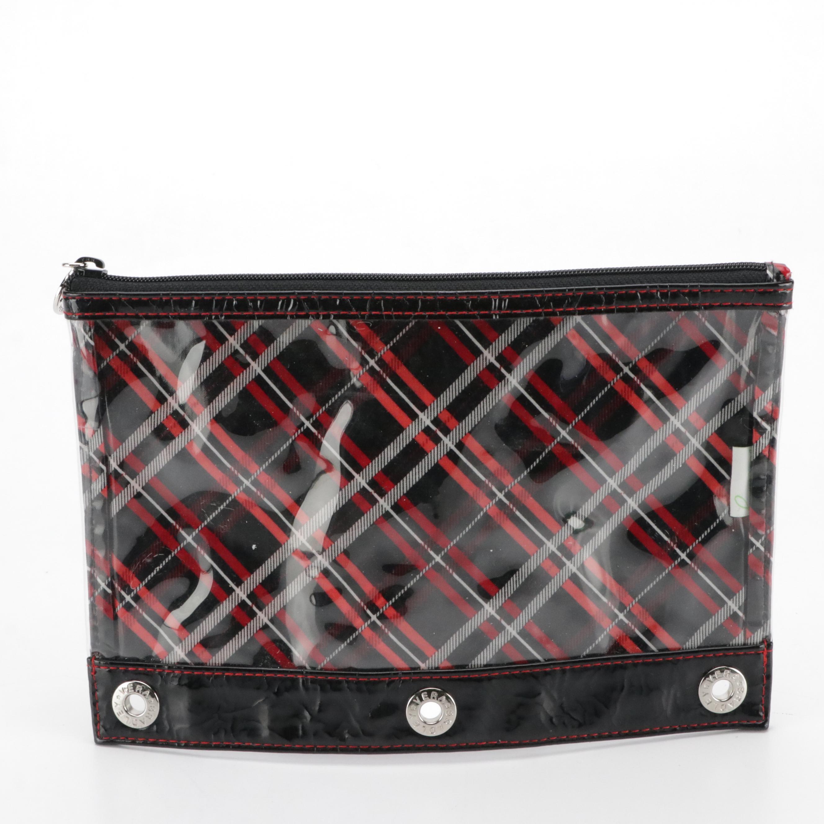 Vera Bradley Frill Collection Shoulder Tote, Two-Way Duffel, and Pencil Case