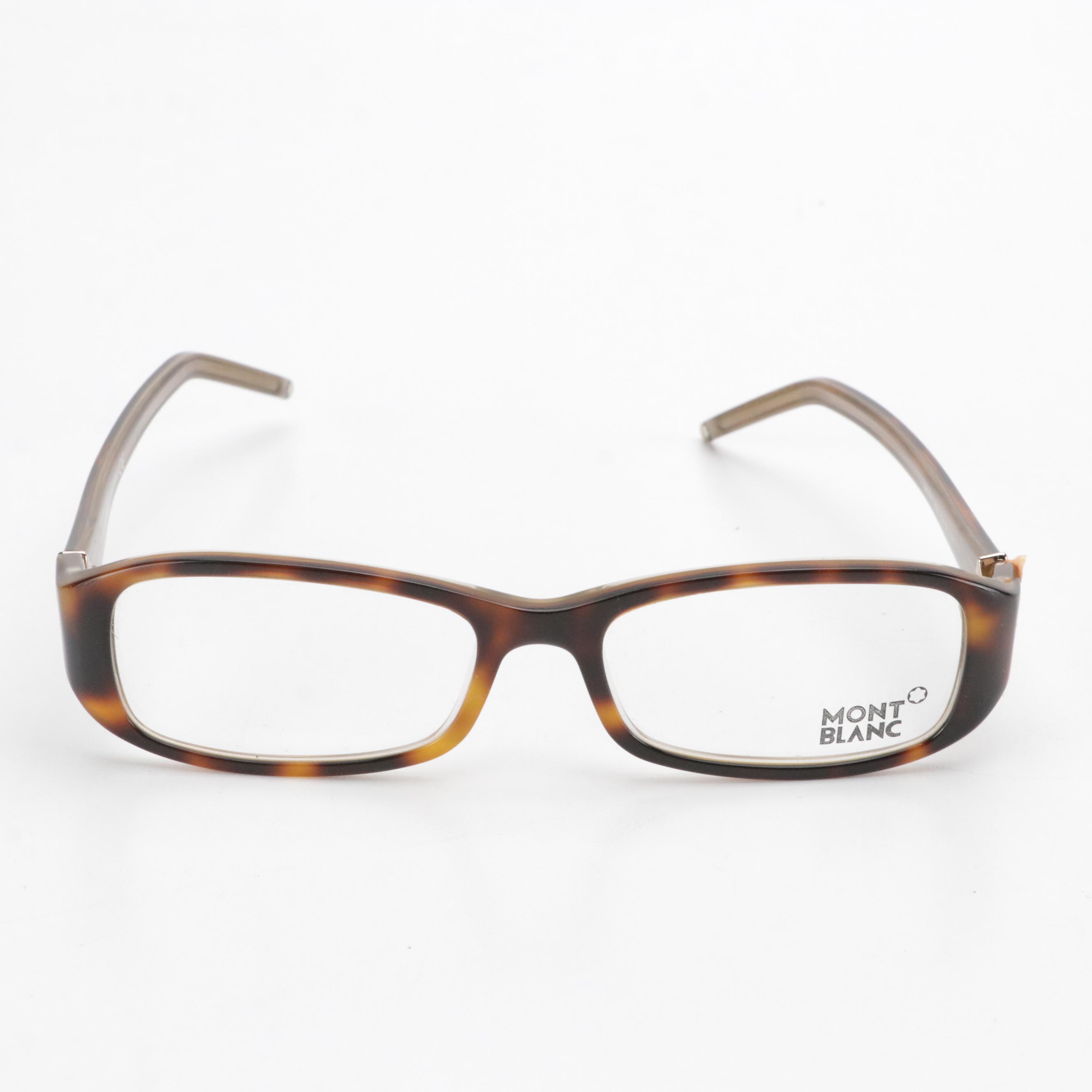 Marc Jacobs MJ076 and Montblanc MB351 056 Eyeglasses