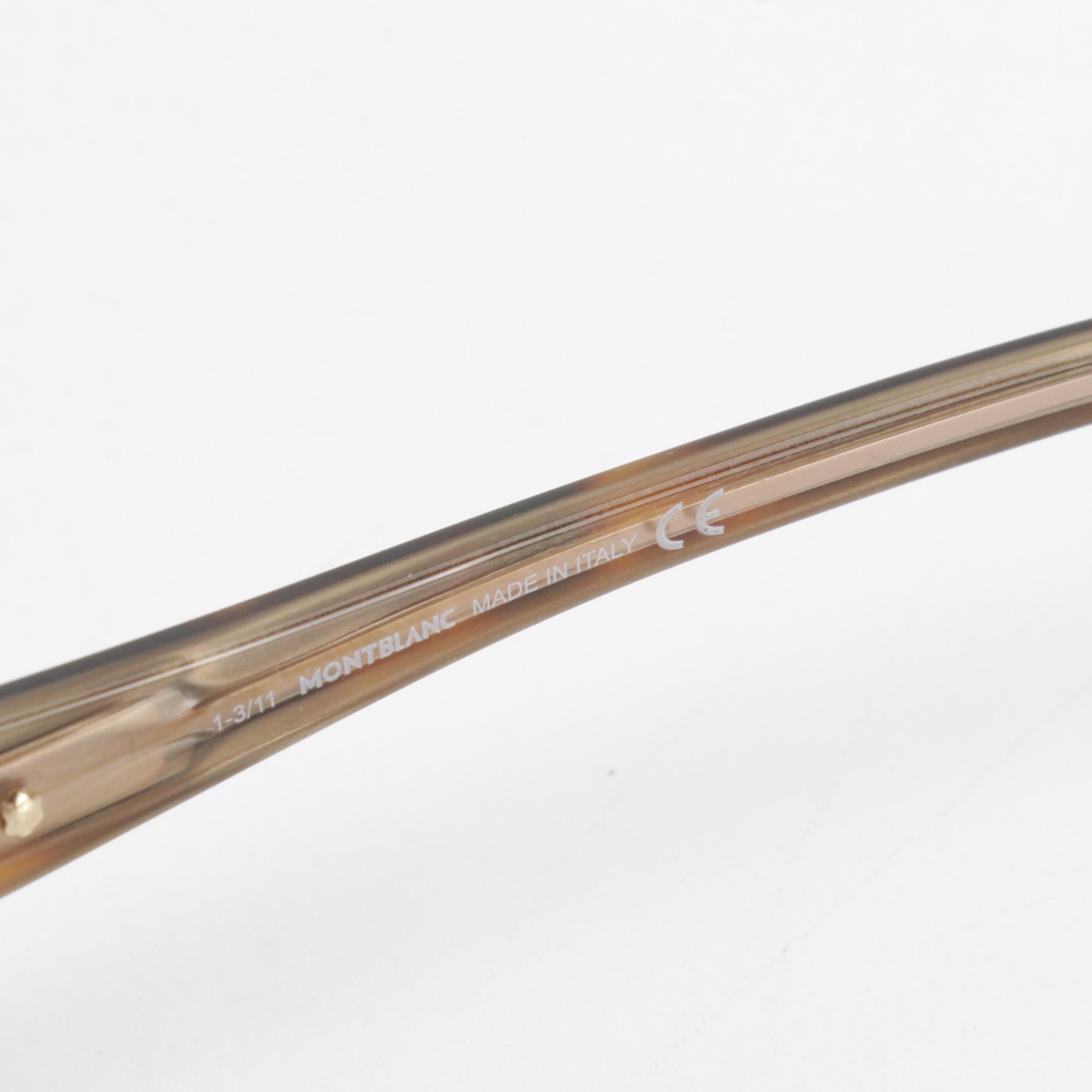 Marc Jacobs MJ076 and Montblanc MB351 056 Eyeglasses