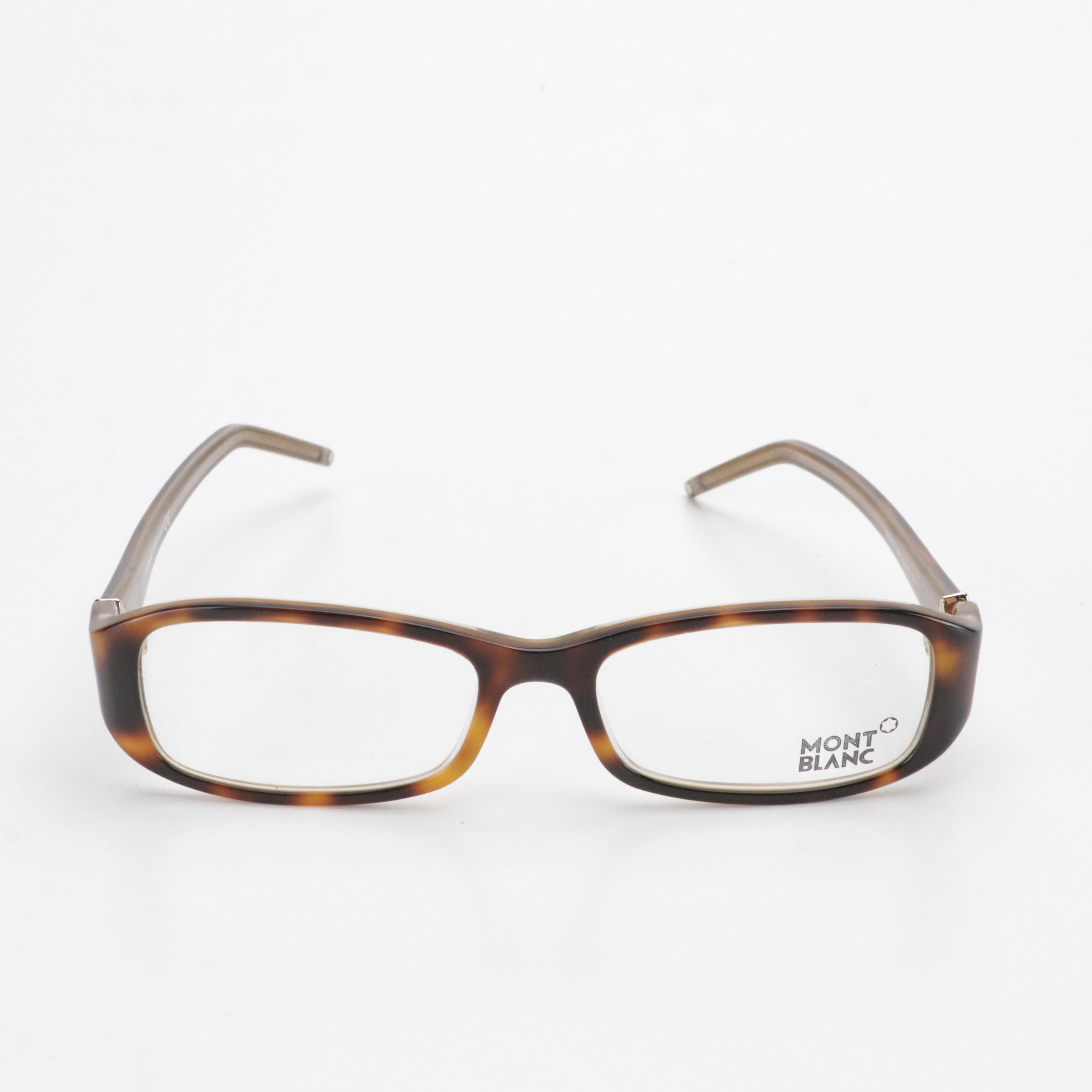 Marc Jacobs MJ076 and Montblanc MB351 056 Eyeglasses