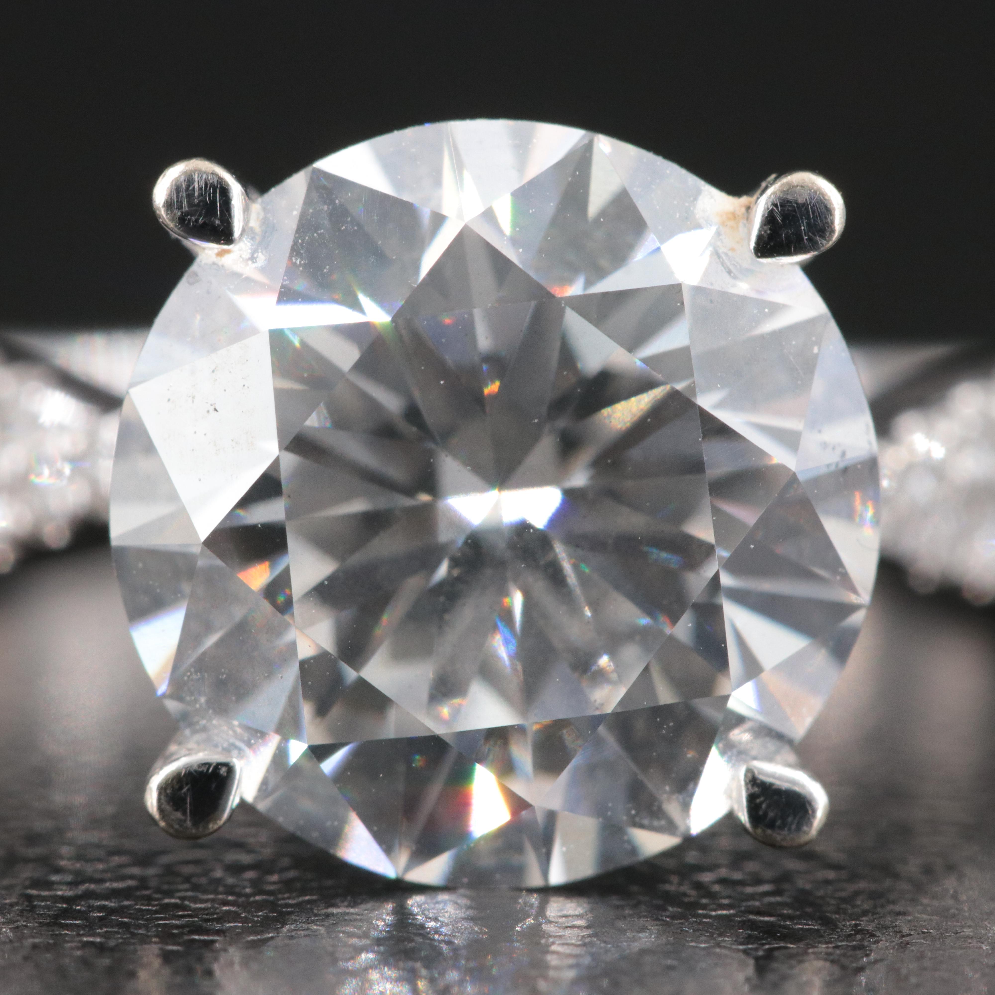 14K 5.03 CTW Lab Grown Diamond Ring