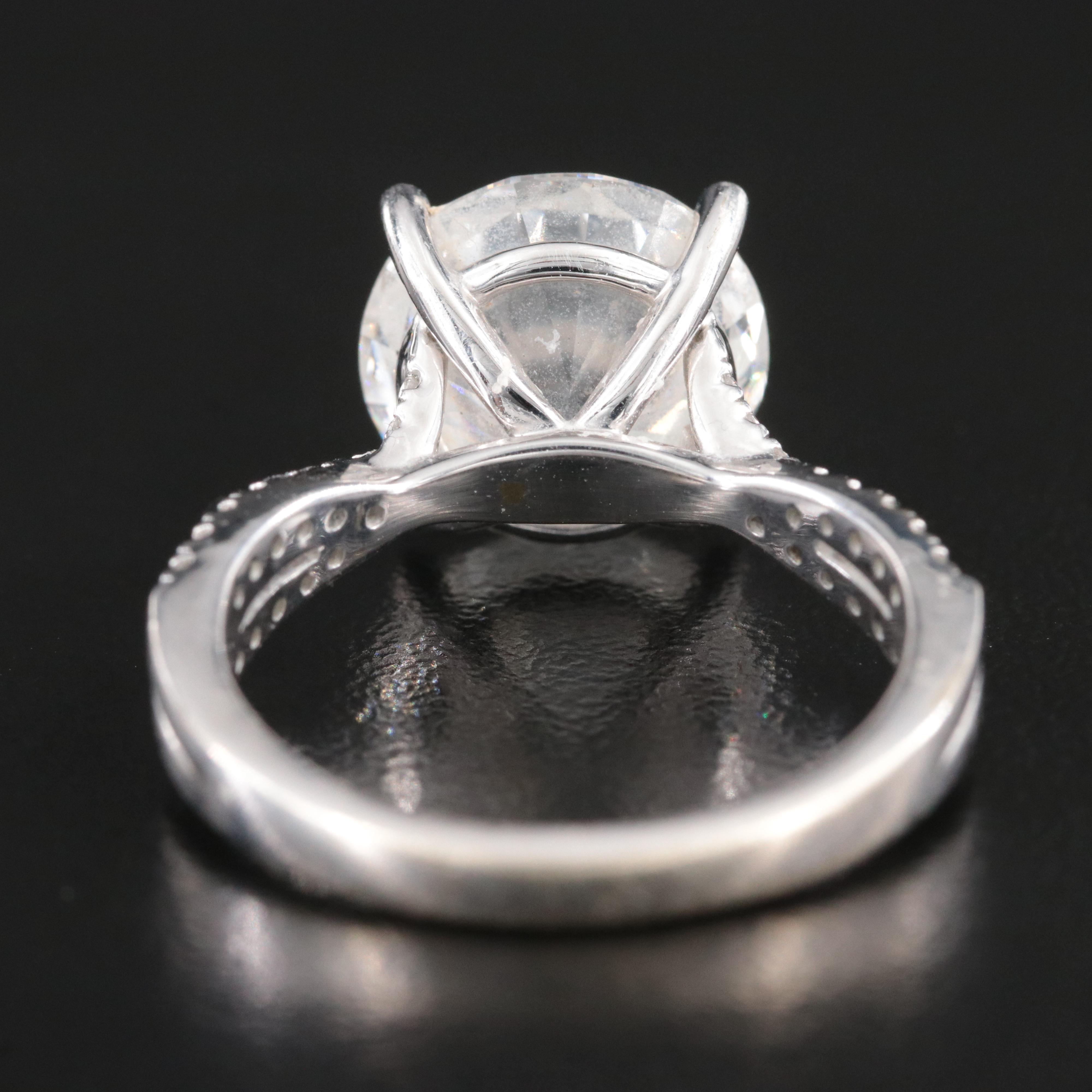14K 5.03 CTW Lab Grown Diamond Ring