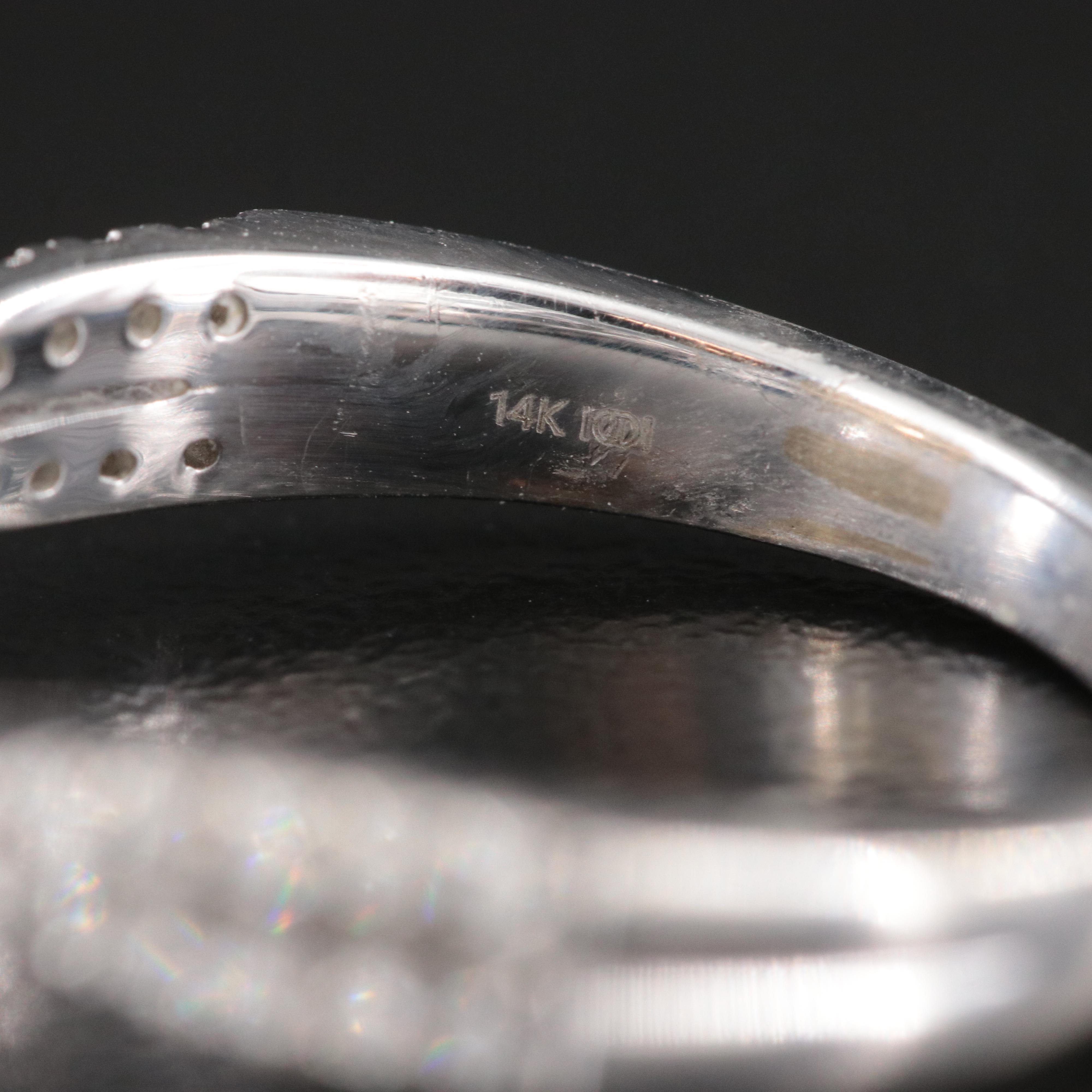 14K 5.03 CTW Lab Grown Diamond Ring