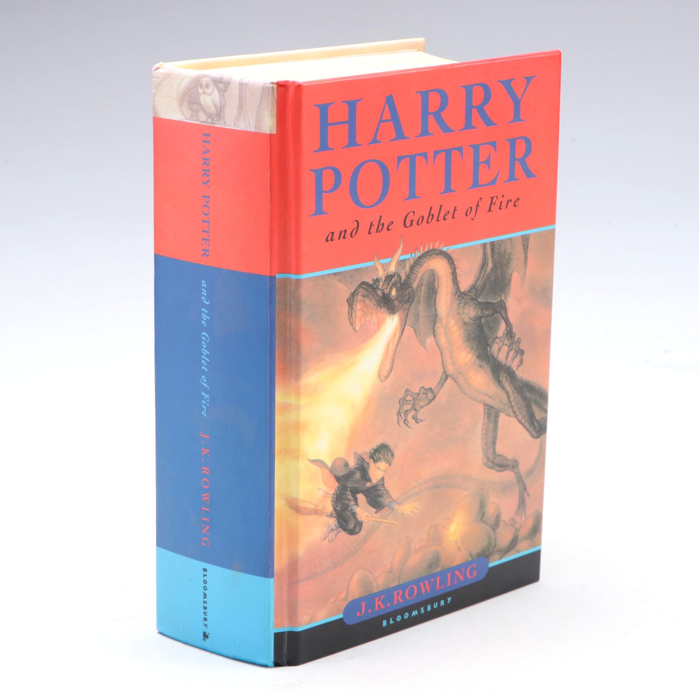 First UK Edition "Harry Potter and the Goblet of Fire" by J. K. Rowling