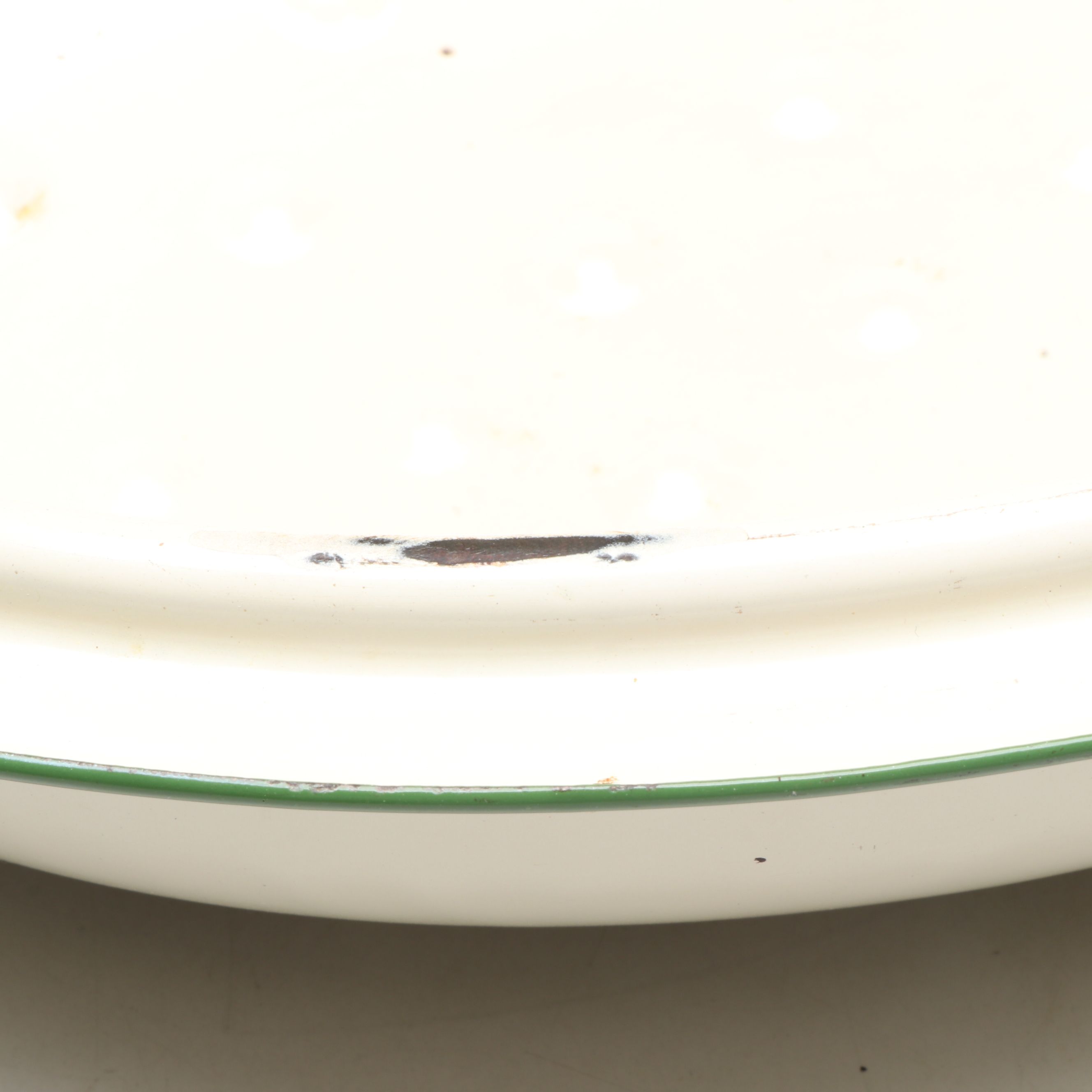 Art Deco Enameled Roasting Pan, Early to Mid-20th Century