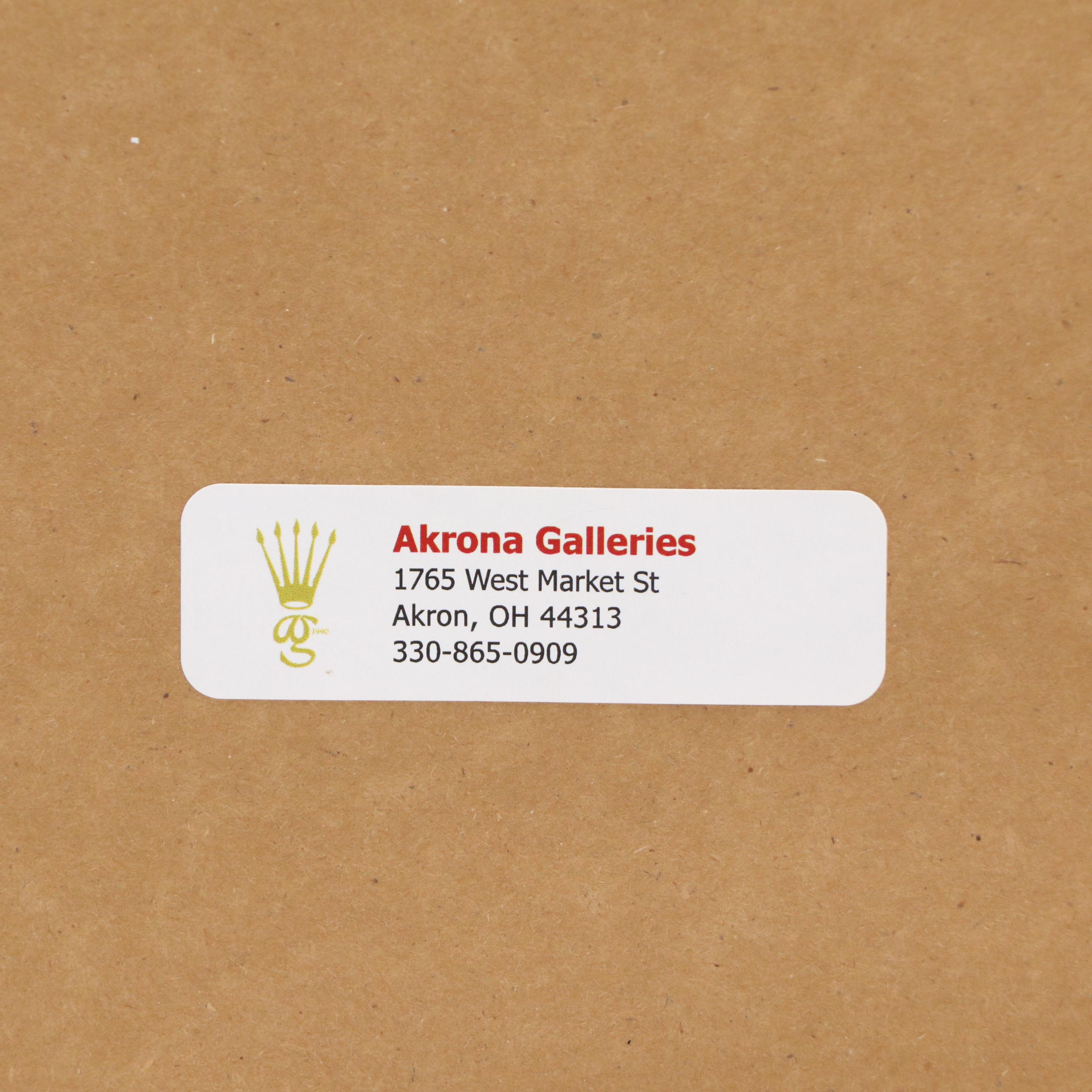 F. Hugo d'Alesi Lithograph Poster "Port de Guerre - Toulon," Early 20th Century