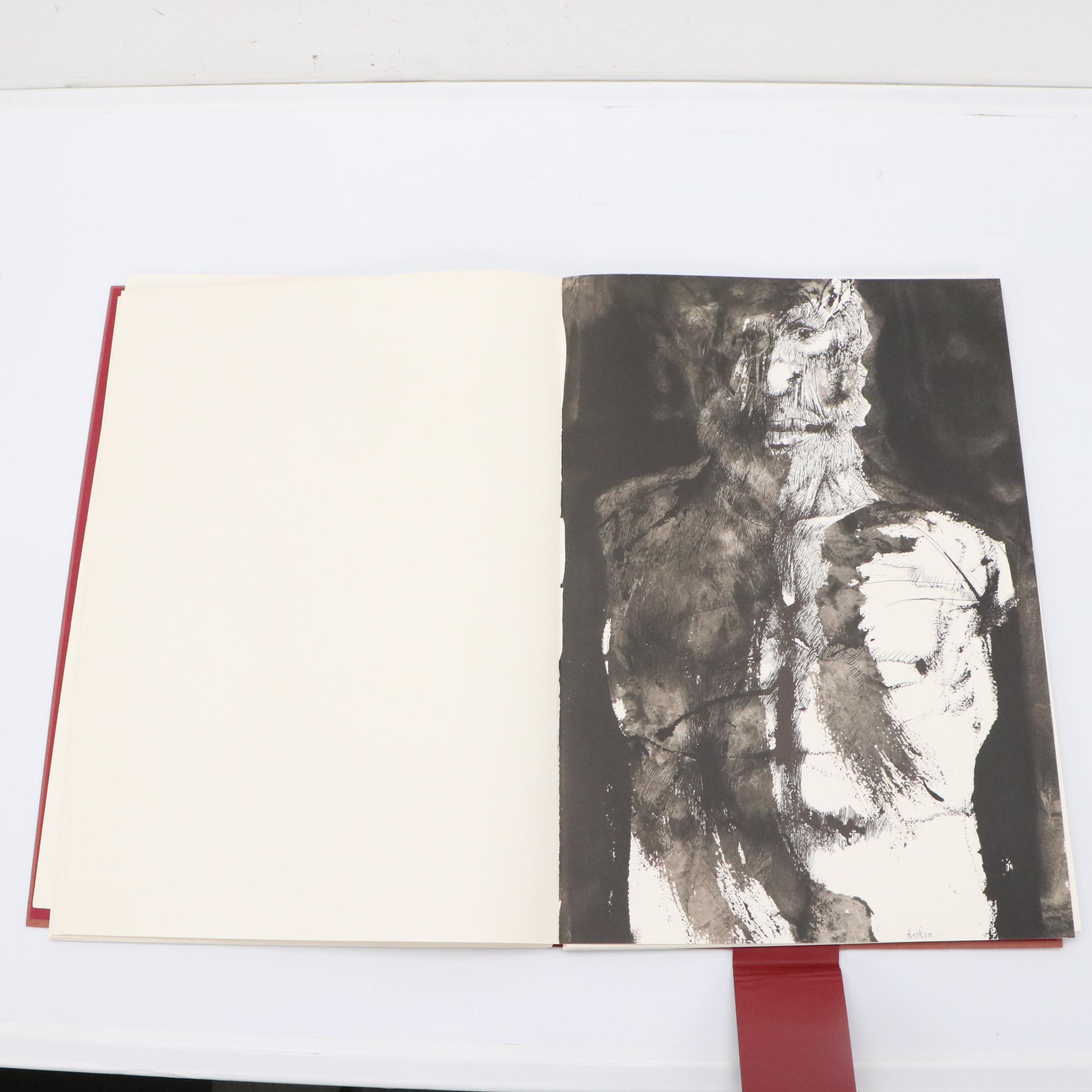 Leonard Baskin Portfolio "Ars Anatomica: A Medical Fantasia, Thirteen Drawings"