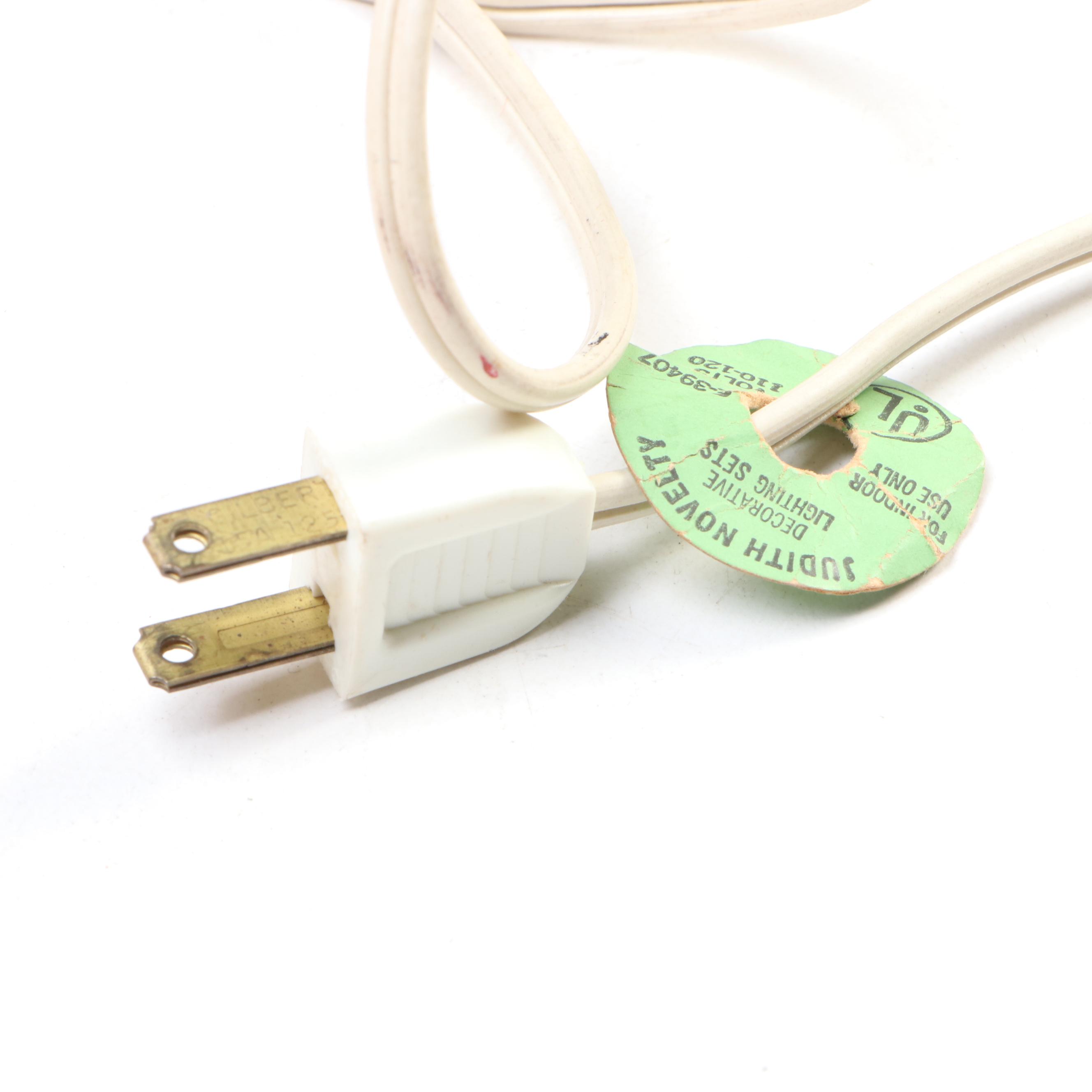 Santa Claus Plastic Blow Mold Figures, Mid to Late 20th Century