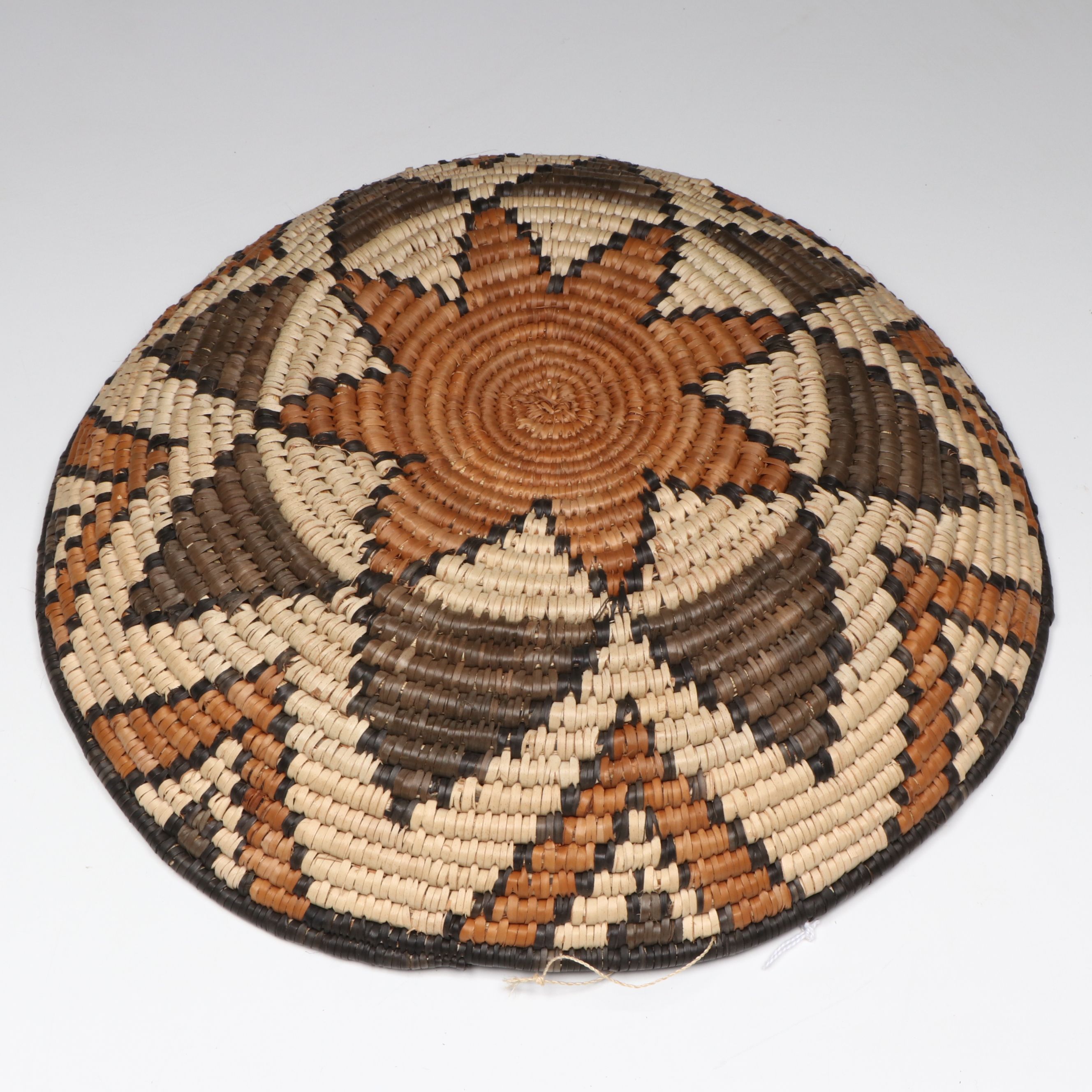Zulu Ilala Palm and Natural Dye Isichumo and Bowl Baskets