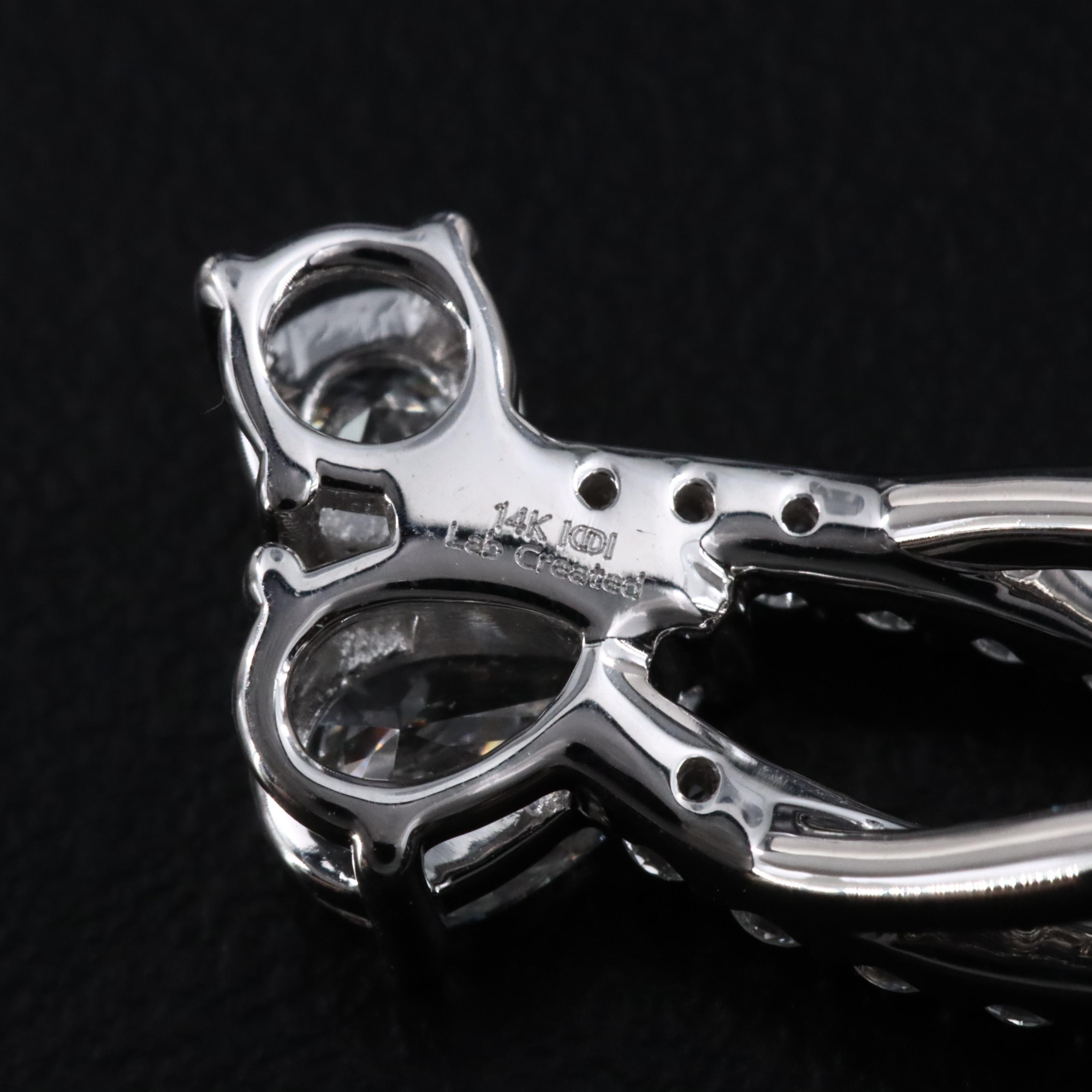 14K 0.96 CTW Lab Grown Diamond Necklace