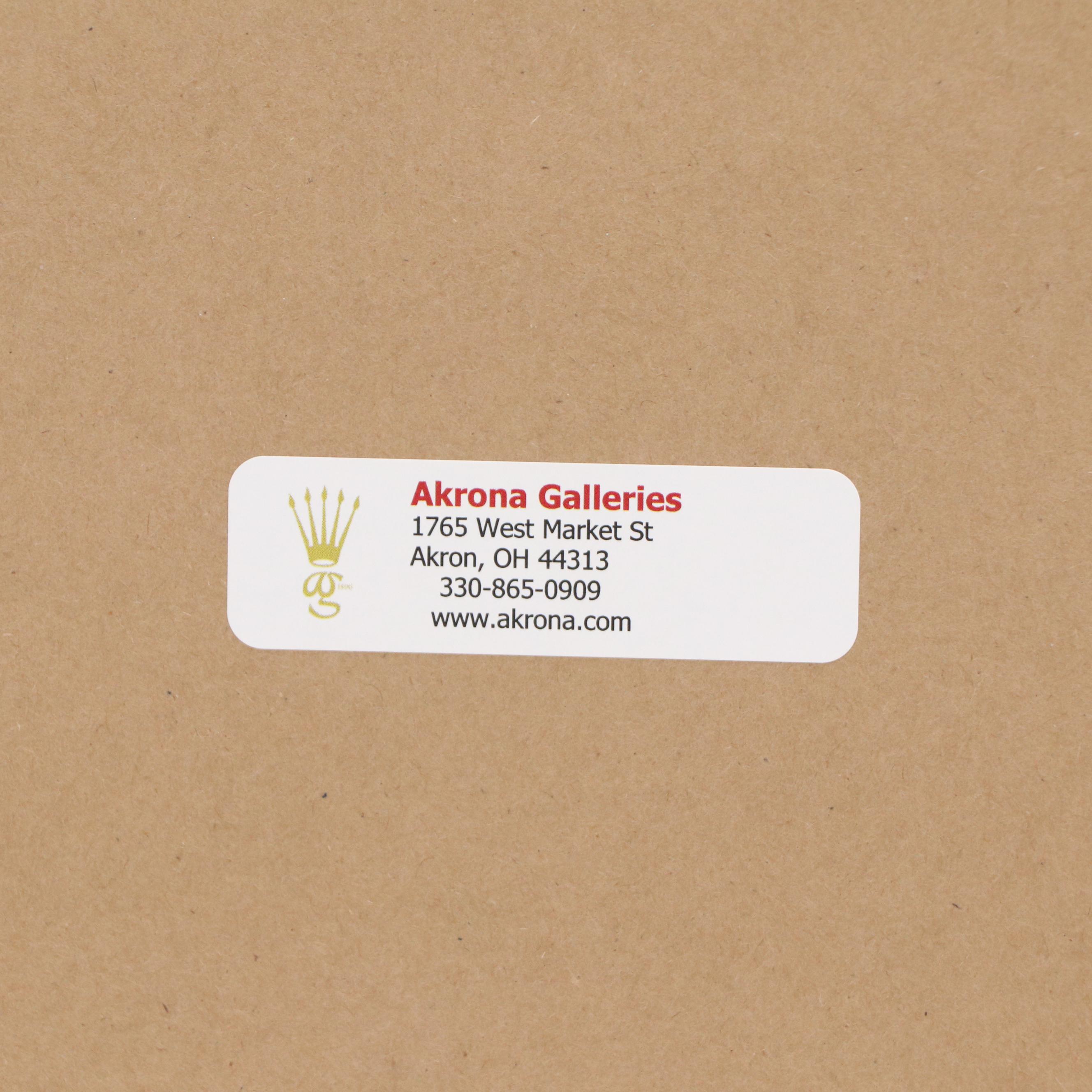 F. Hugo d'Alesi Chromolithograph "Voyages Circulaires," Early 20th Century