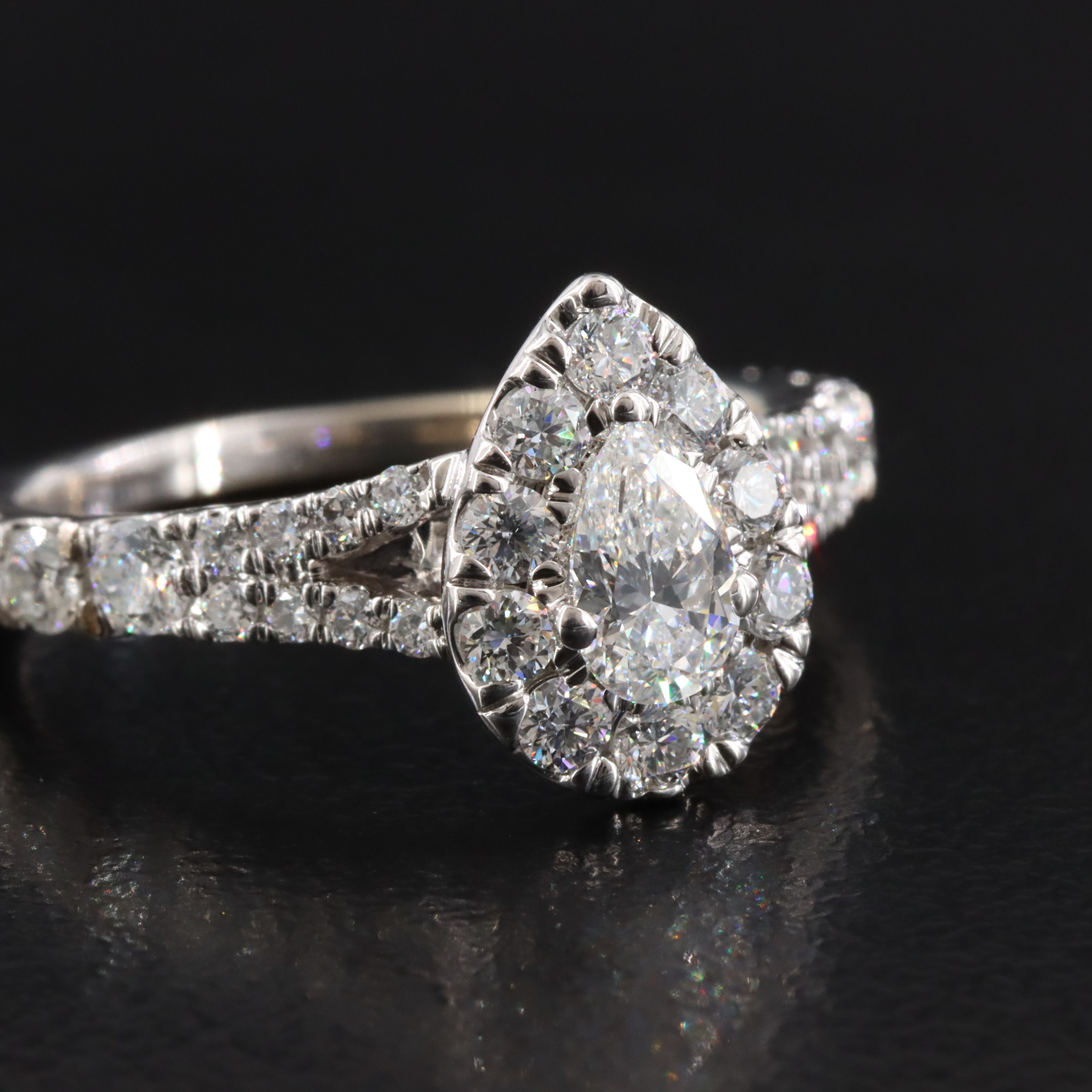 14K 1.06 CTW Lab Grown Diamond Ring