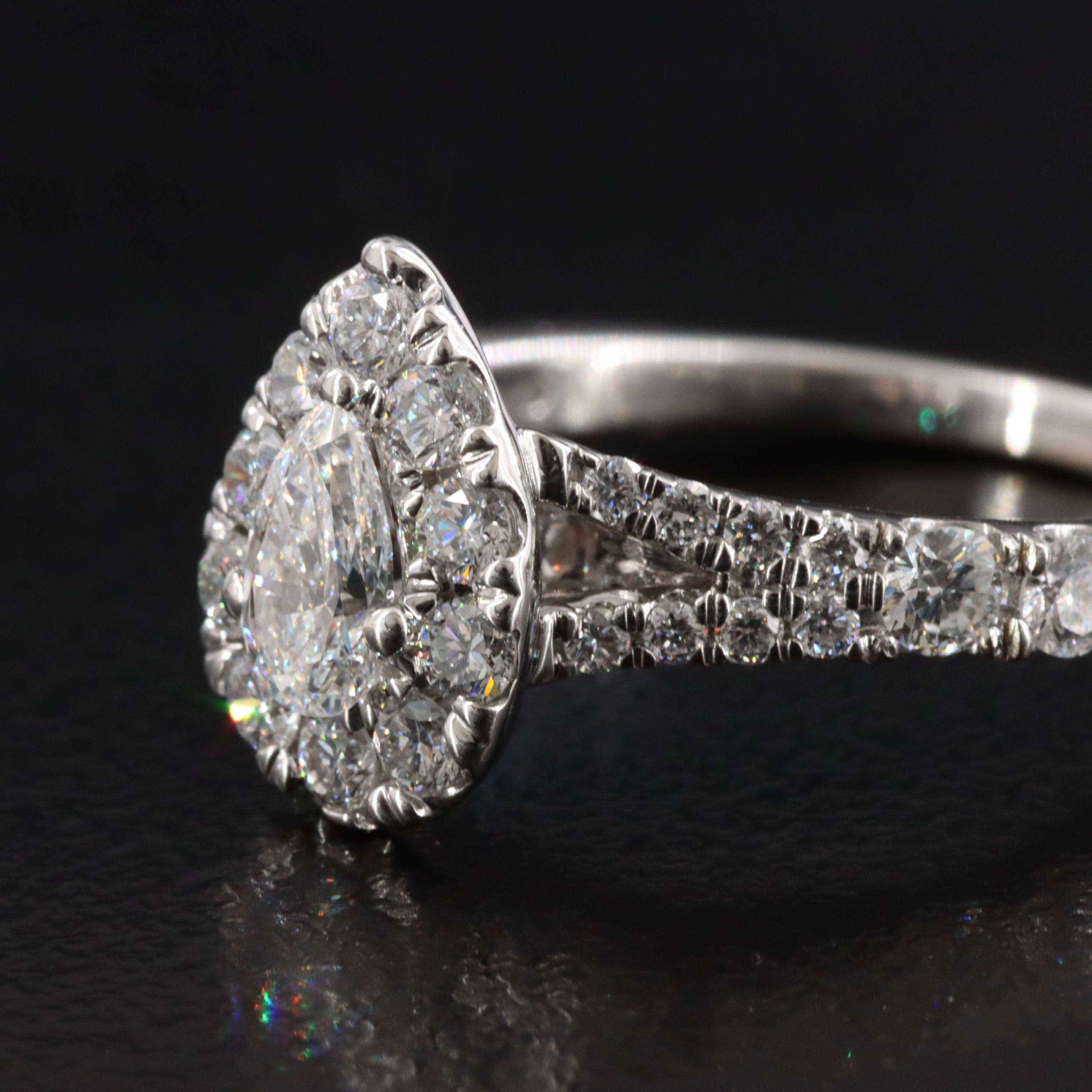 14K 1.06 CTW Lab Grown Diamond Ring