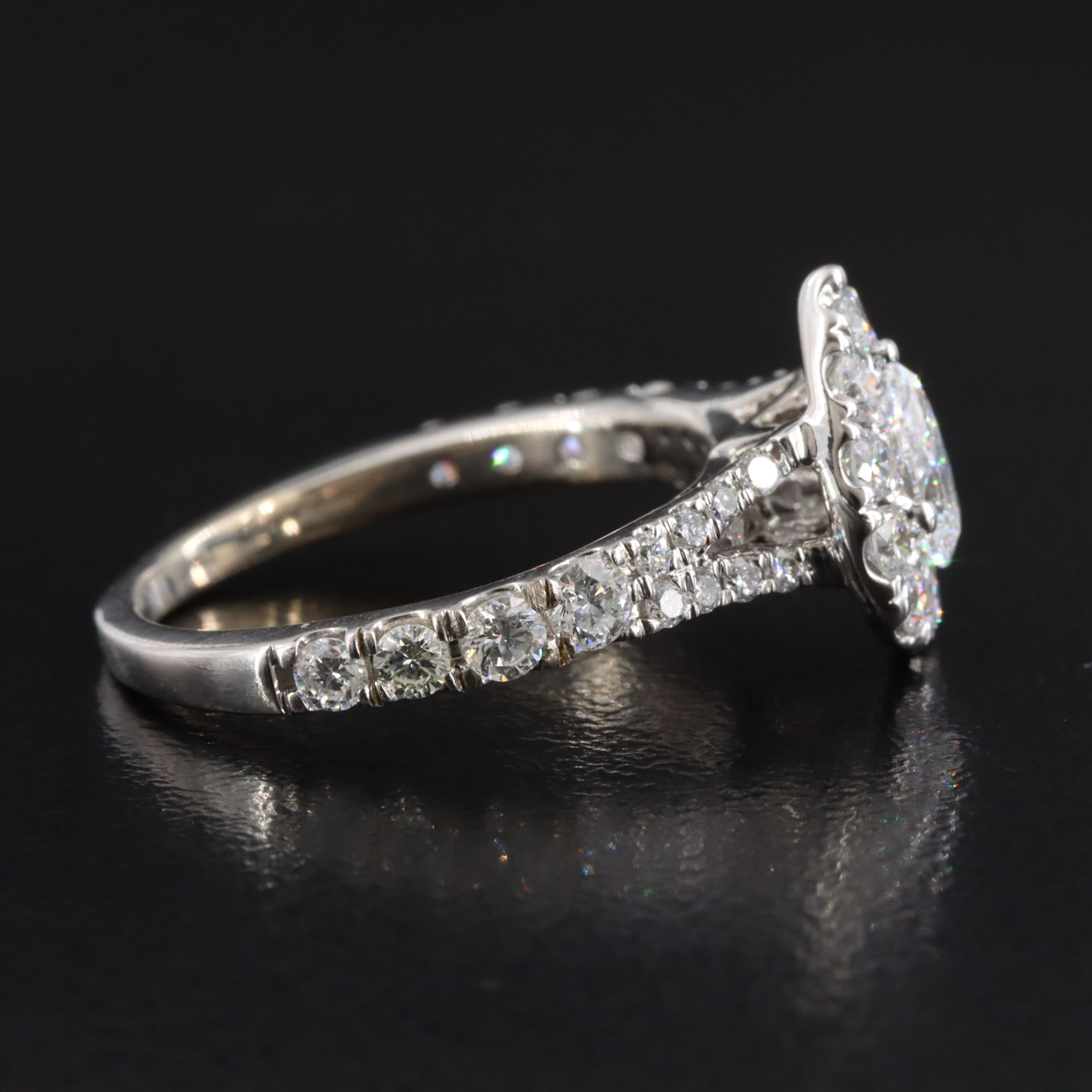 14K 1.06 CTW Lab Grown Diamond Ring