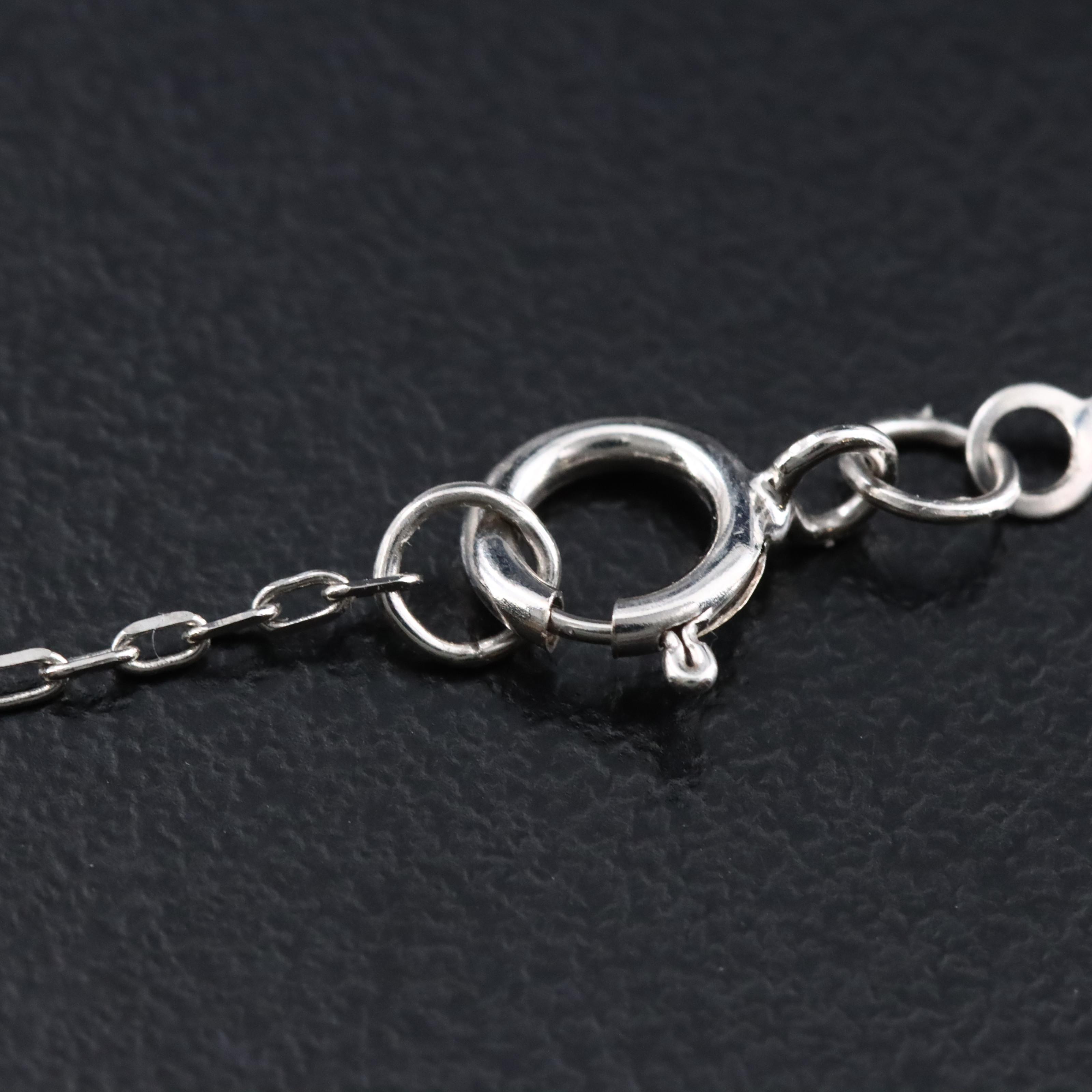 14K 0.97 CTW Lab Grown Diamond Pendant Necklace