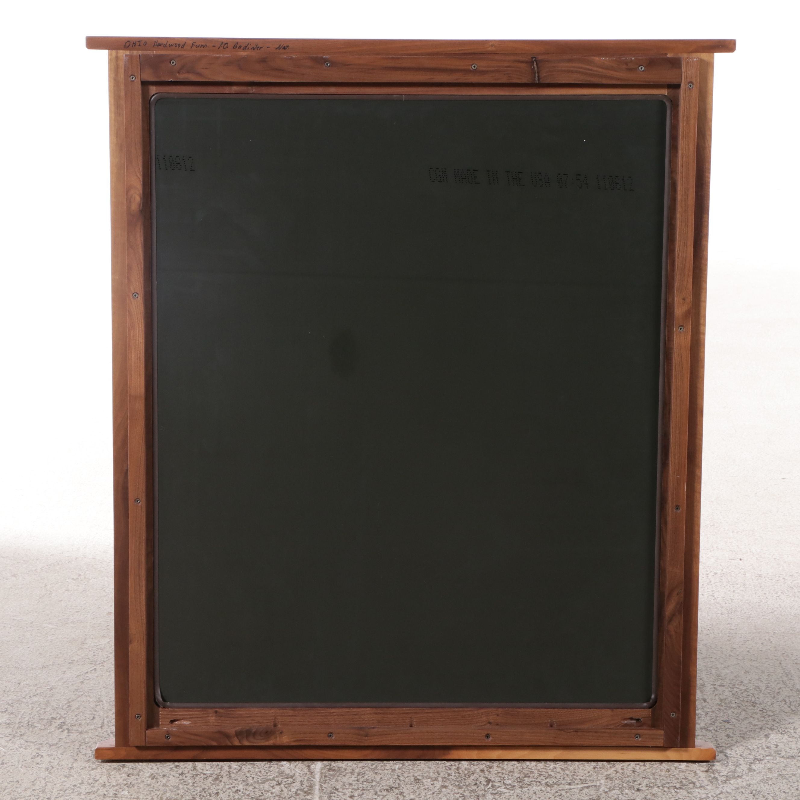 Ohio Artisan Handcrafted Walnut Wall Mirror