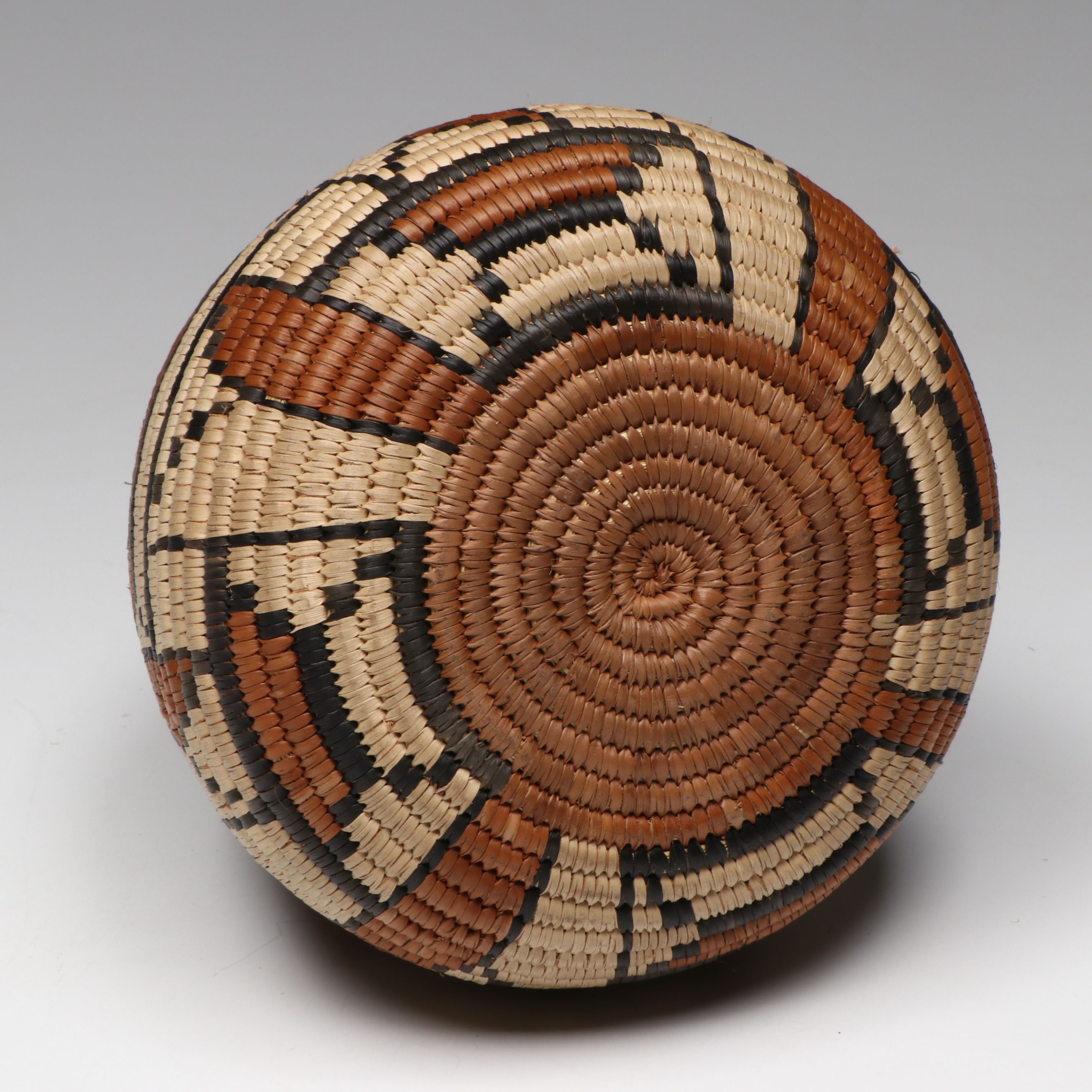 Zodwa Thangu and Norah Khumalo Zulu Handwoven Ilala Palm Ukhamba Baskets