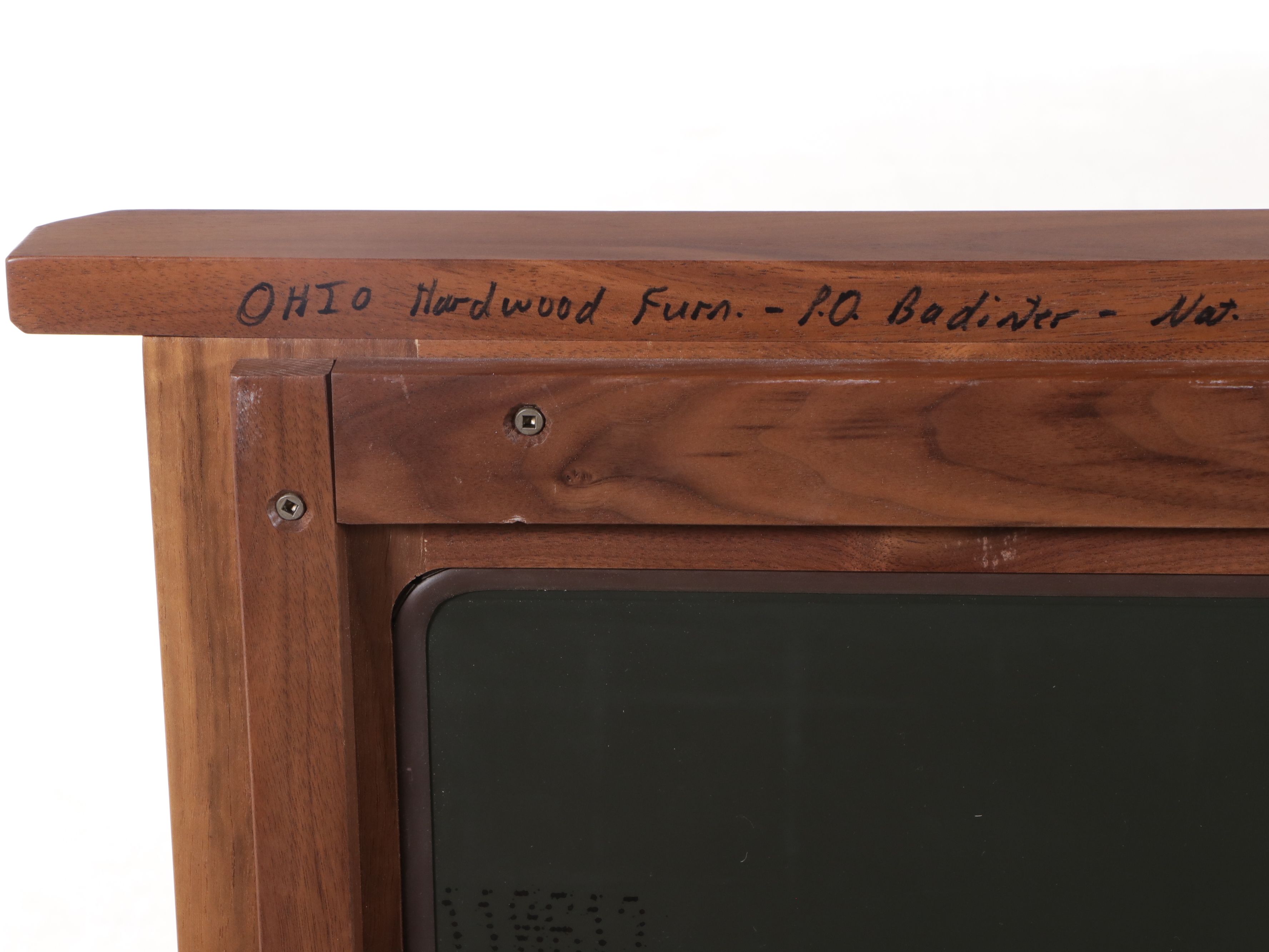 Ohio Artisan Handcrafted Walnut Wall Mirror