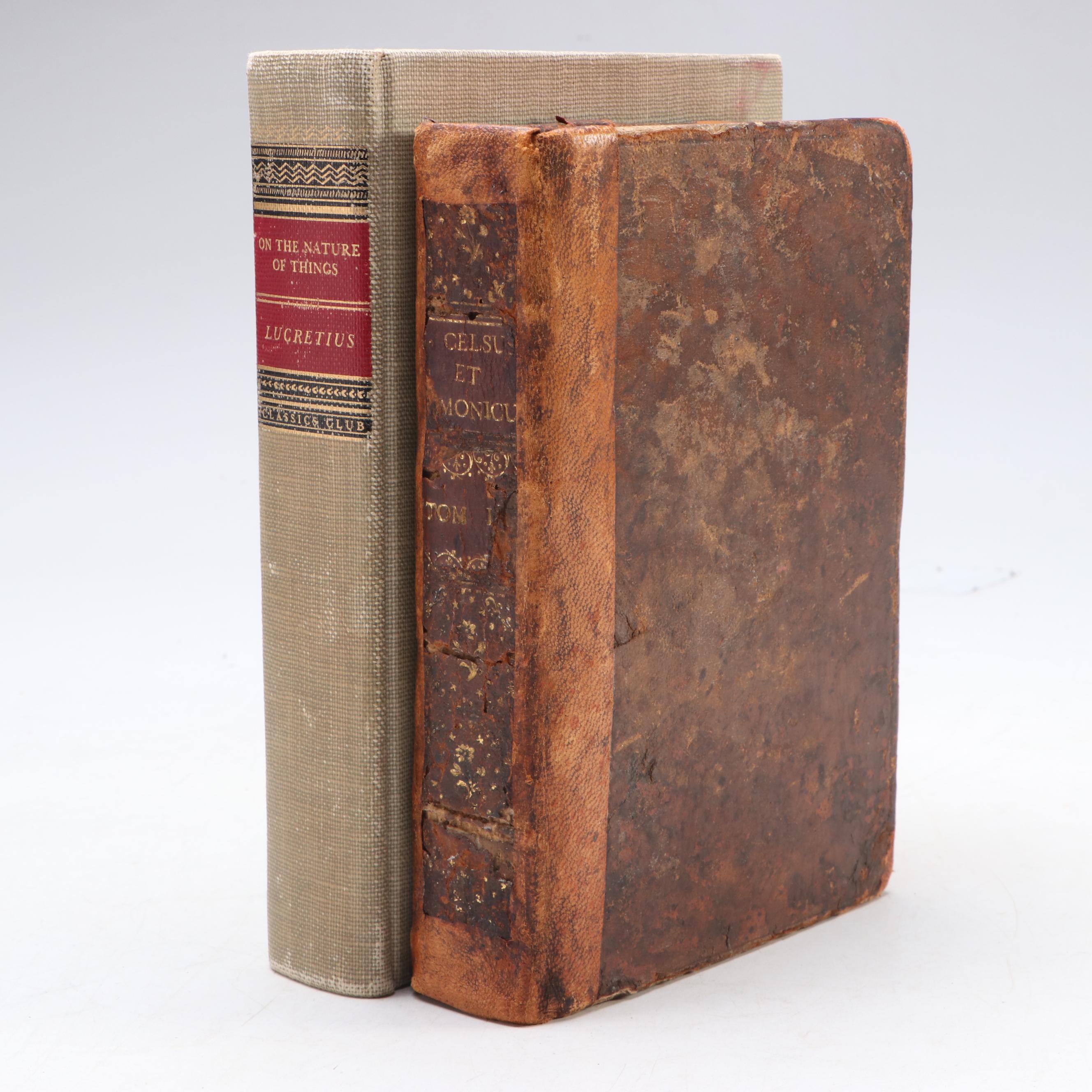 "Samonicas De Medicina" Vol. I by Aulus Cornelius Celsus and More