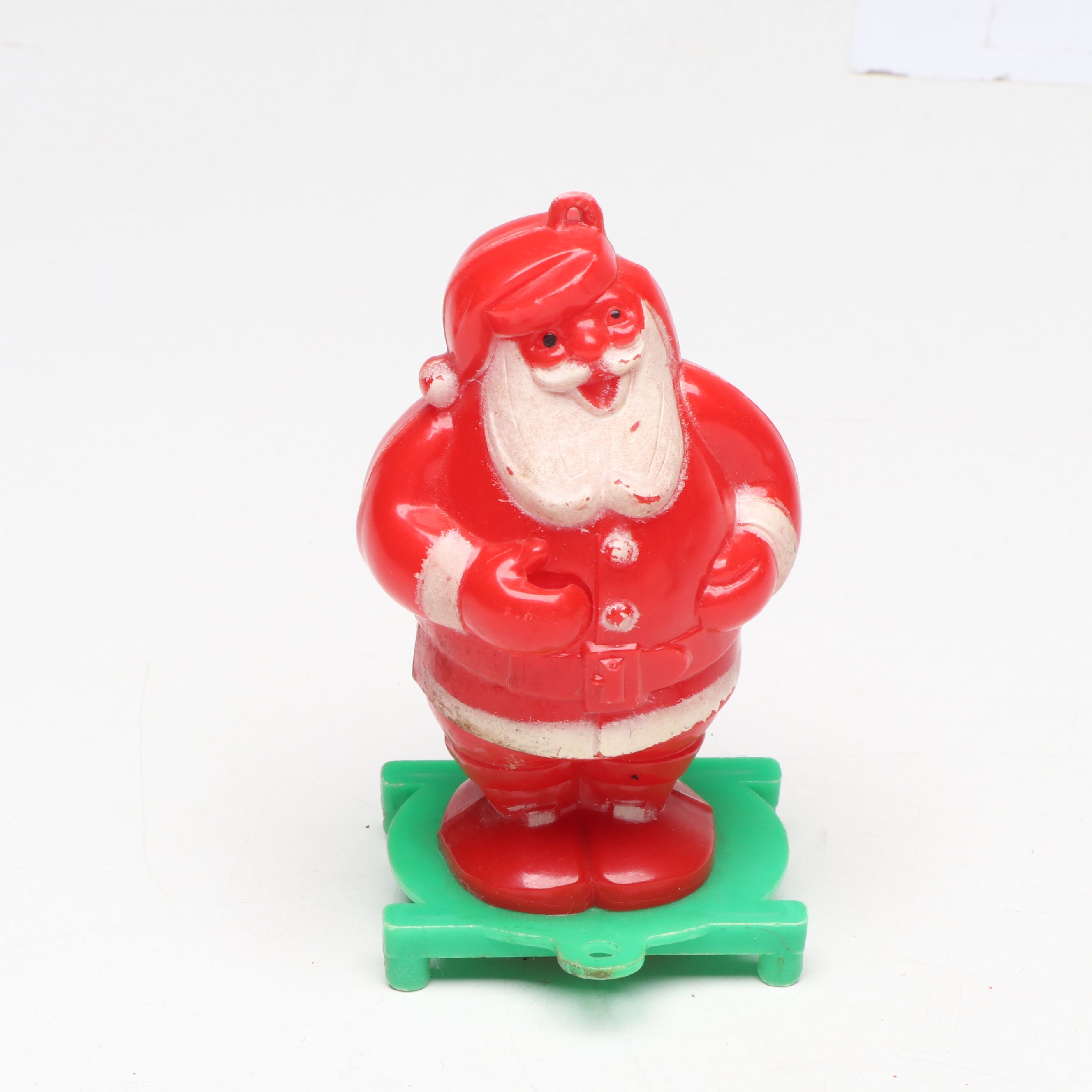 Santa Claus and Other Vintage Christmas Figurines, Mid-20th Century