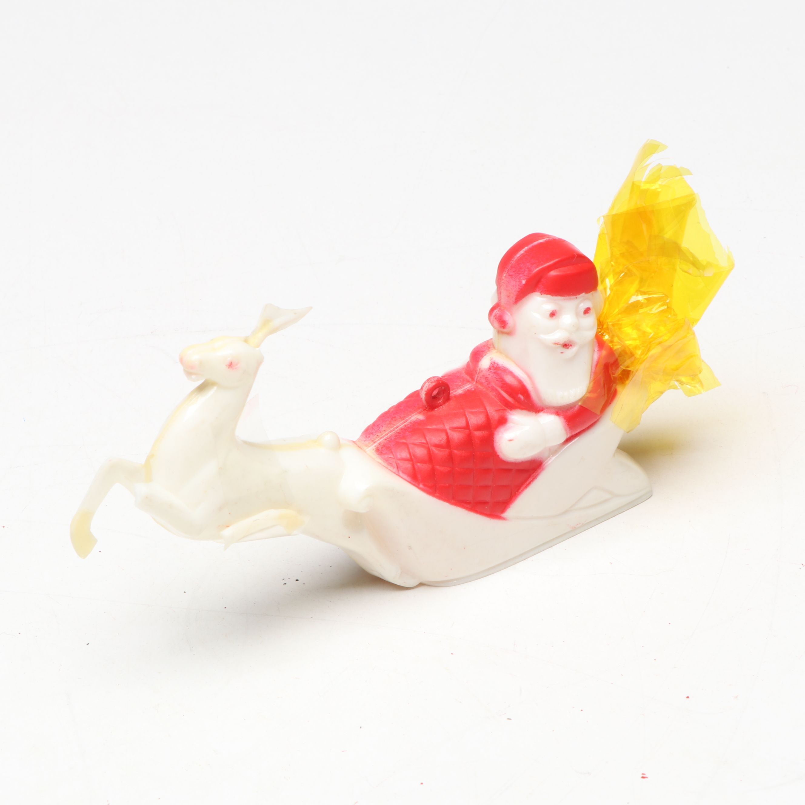 Santa Claus and Other Vintage Christmas Figurines, Mid-20th Century