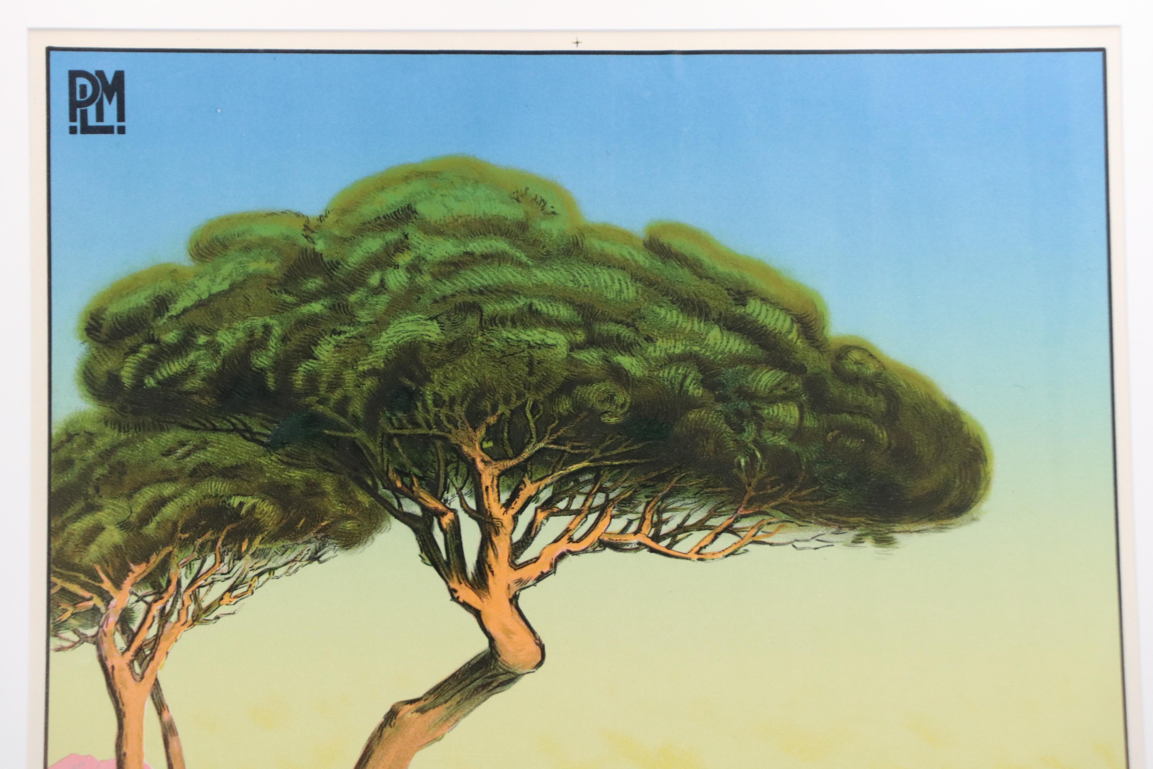 Adelin Morel de Tanguy Chromolithograph "Saint-Raphaël," Early 20th Century