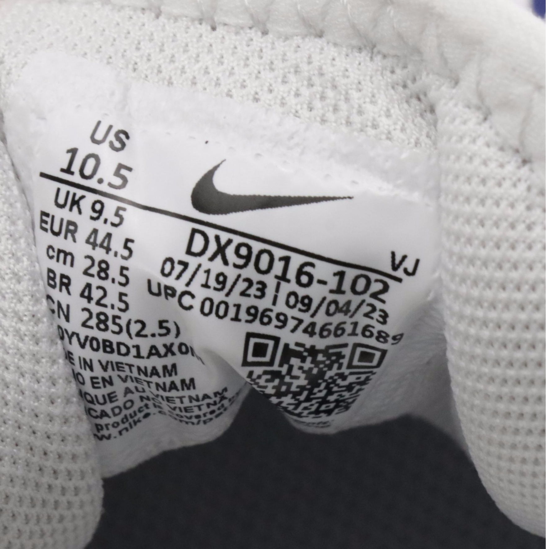 Men's Nike Air Zoom TR 1 Sneakers with Box